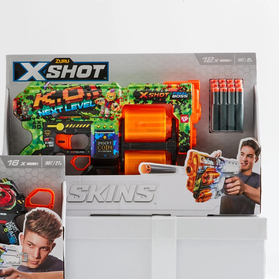 10 Zuru X-Shot Skins Dread Dart Blaster - Boom, 10 of 10