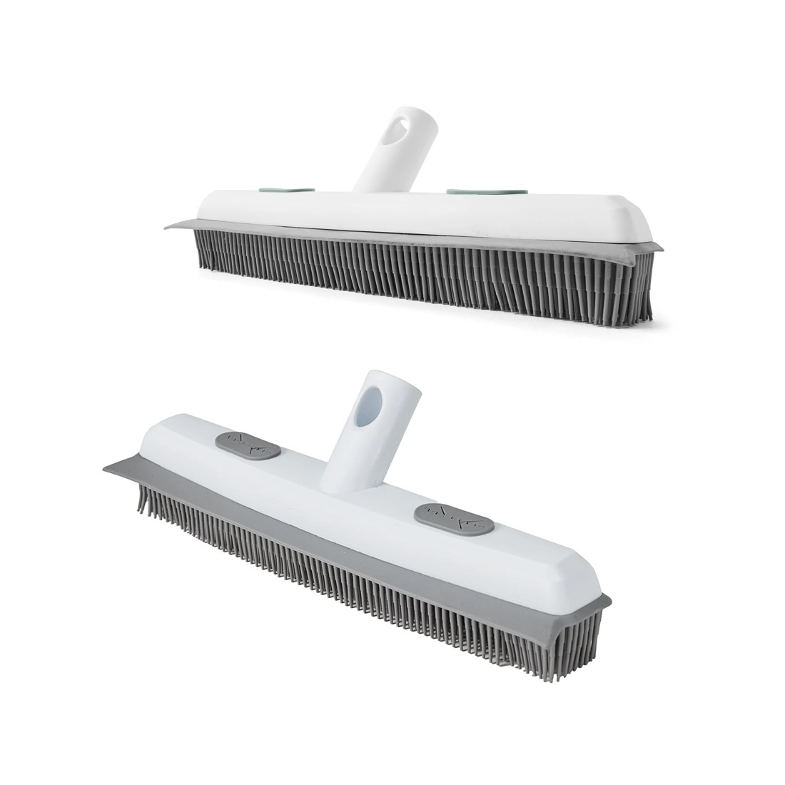 2 Indoor Rubber Broom and Squeegee Head - Mix & Match Click Range, 2 of 9