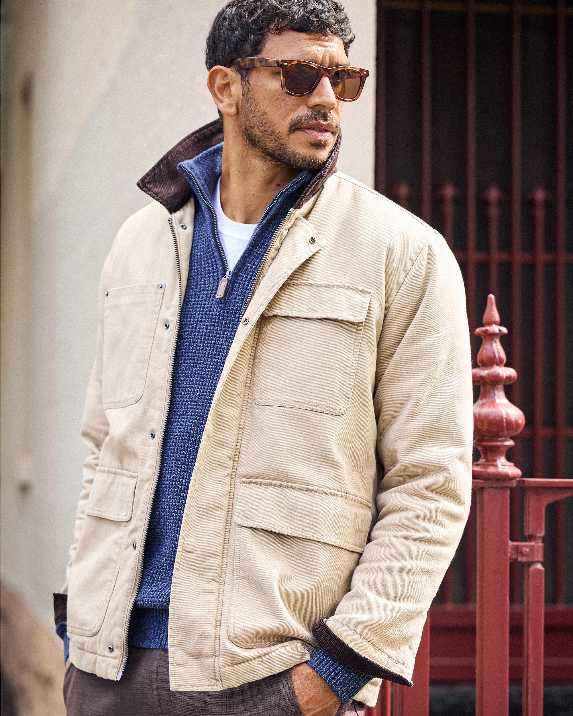 7 Target Man Field Jacket STONE, 7 of 9