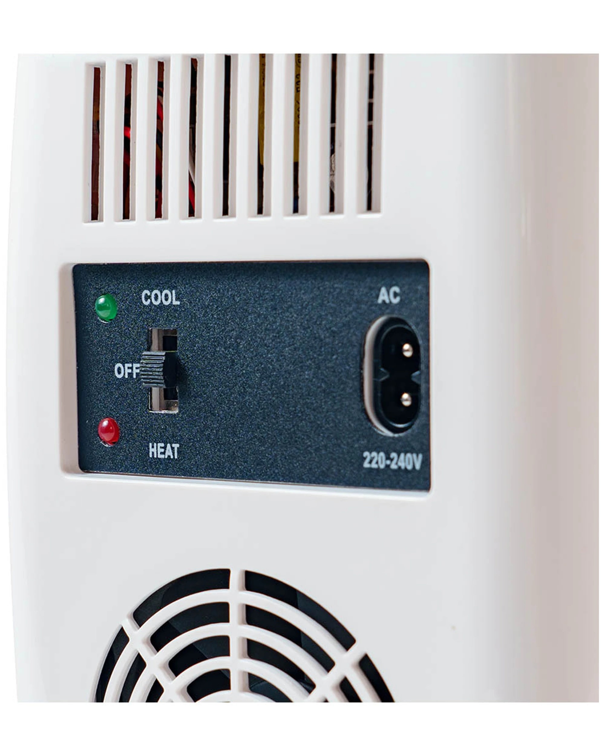 1 Lenoxx Portable Cosmetics And Skincare Electric 43w 4l Beauty Mini Fridge Set - White, 1 of 9