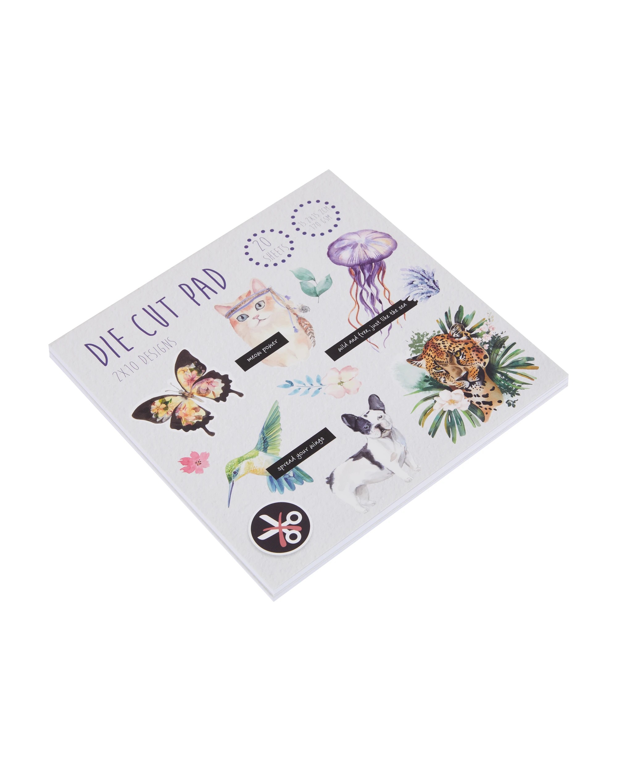 3 2 Pack Die Cut Pads, 3 of 7