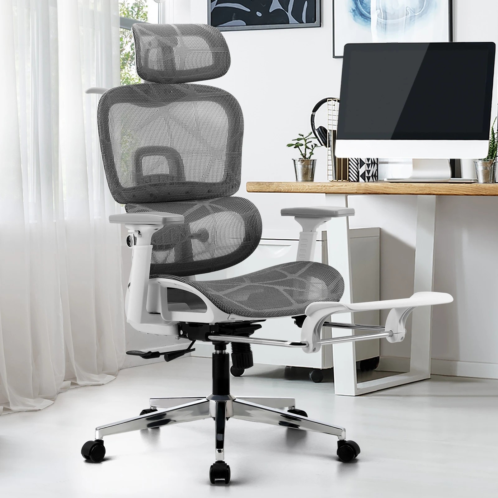 2 Oikiture Ergonomic Office Chair
 - Multi, 2 of 10