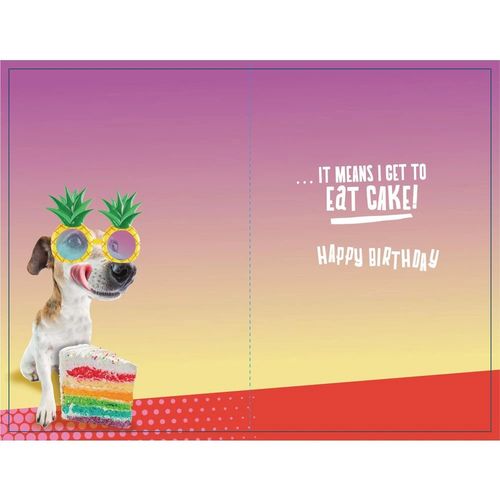 2 IG Design FSC Greeting Card So Excited Birthday, 2 of 2
