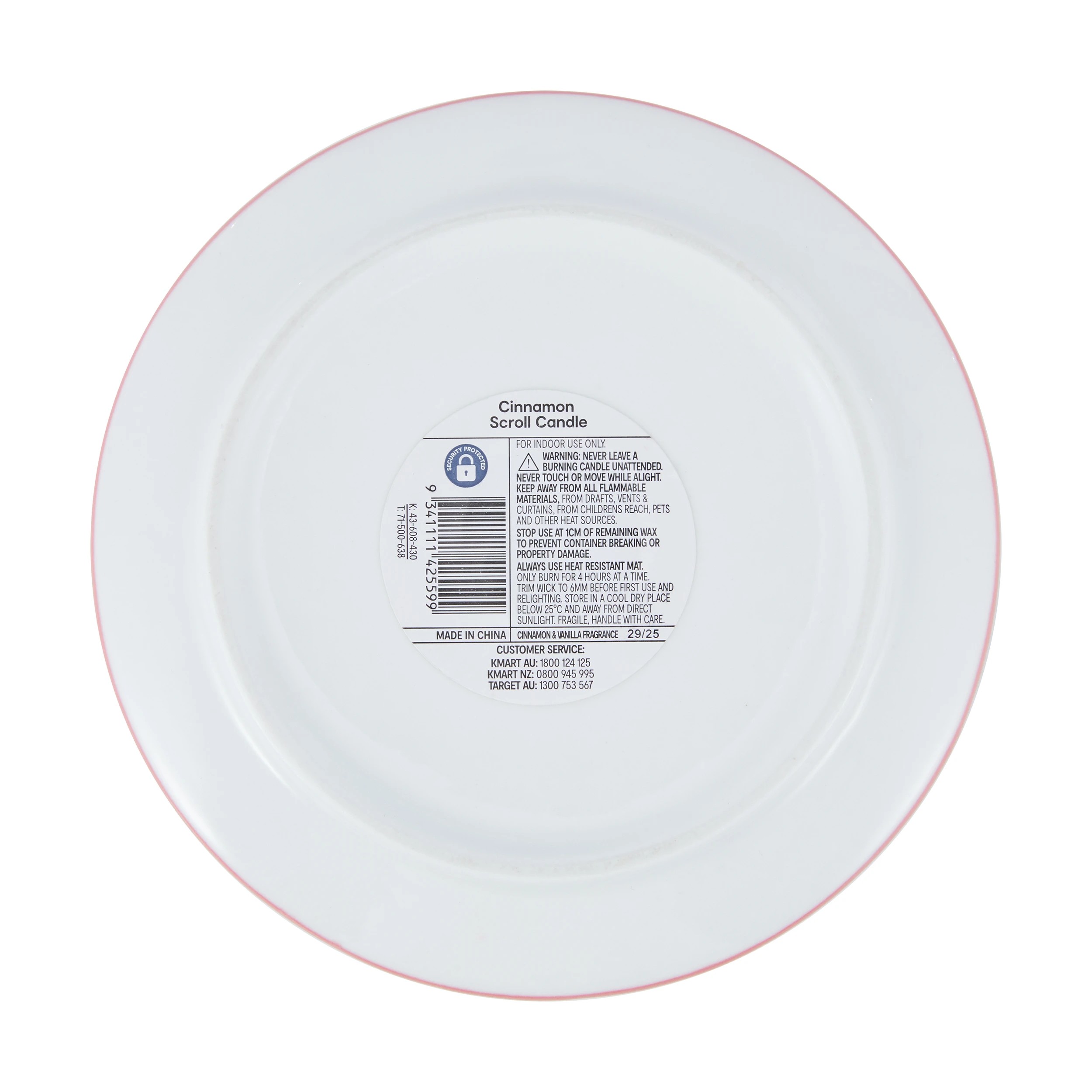 6 Cinnamon Scroll Candle, 6 of 6