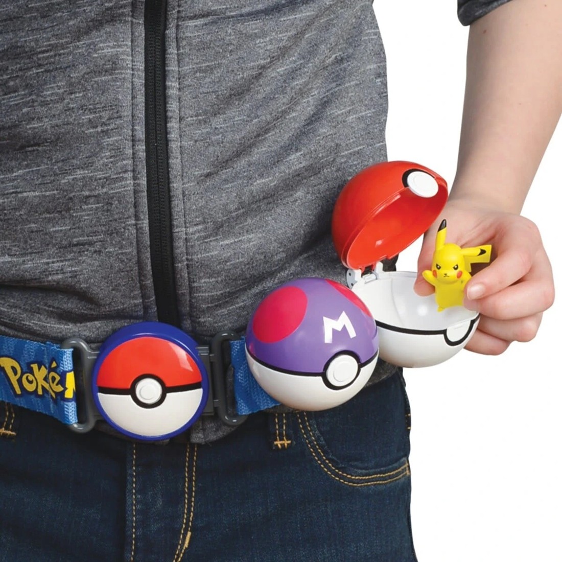 8 Pokemon Clip 'N' Go Poke Ball Belt Set - Assorted, 8 of 8