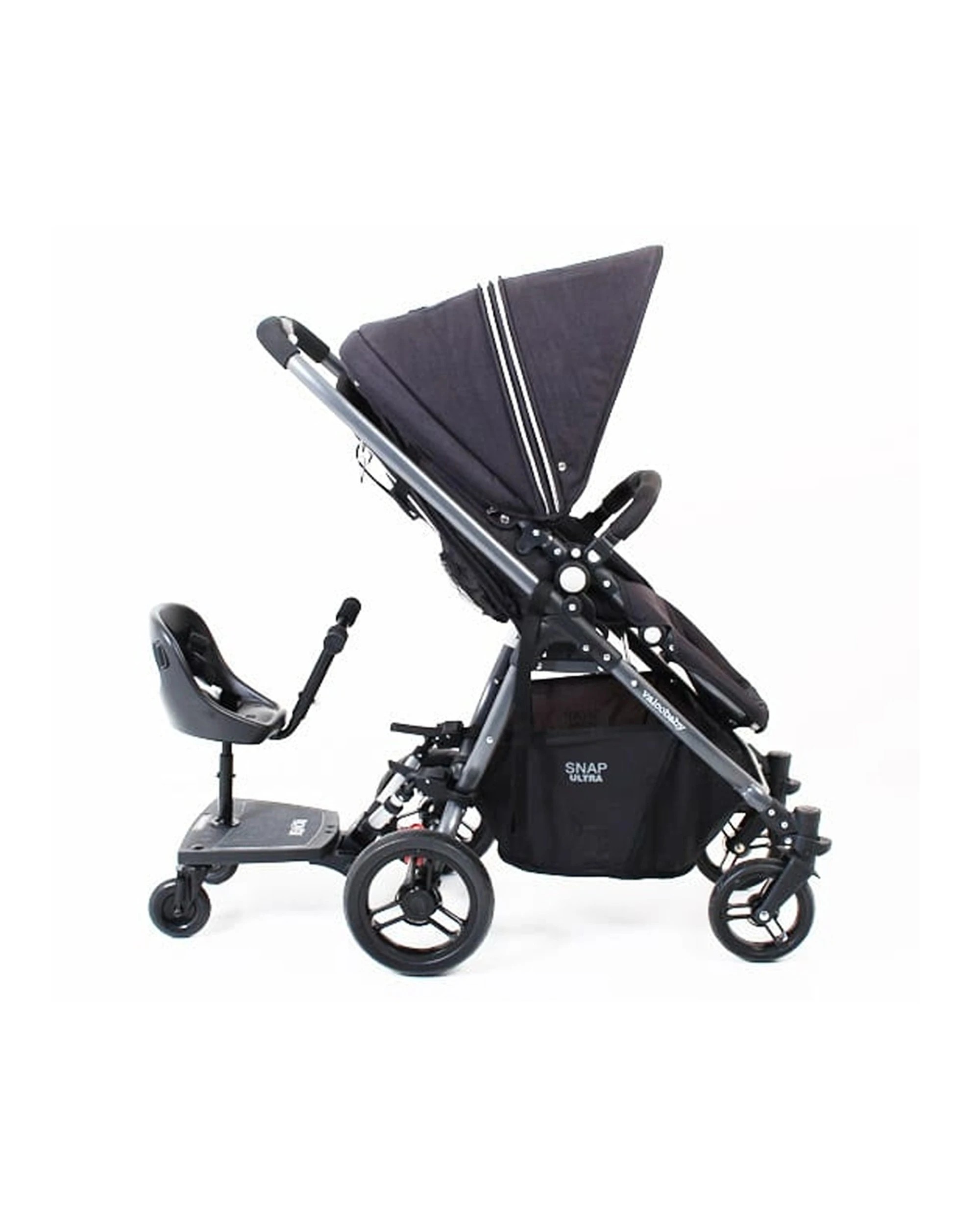 2 ValcoBaby Rover Rider Stroller Pram Board Universal Compatibility Harness Seat Kids 15 Months Plus. - Black, 2 of 5