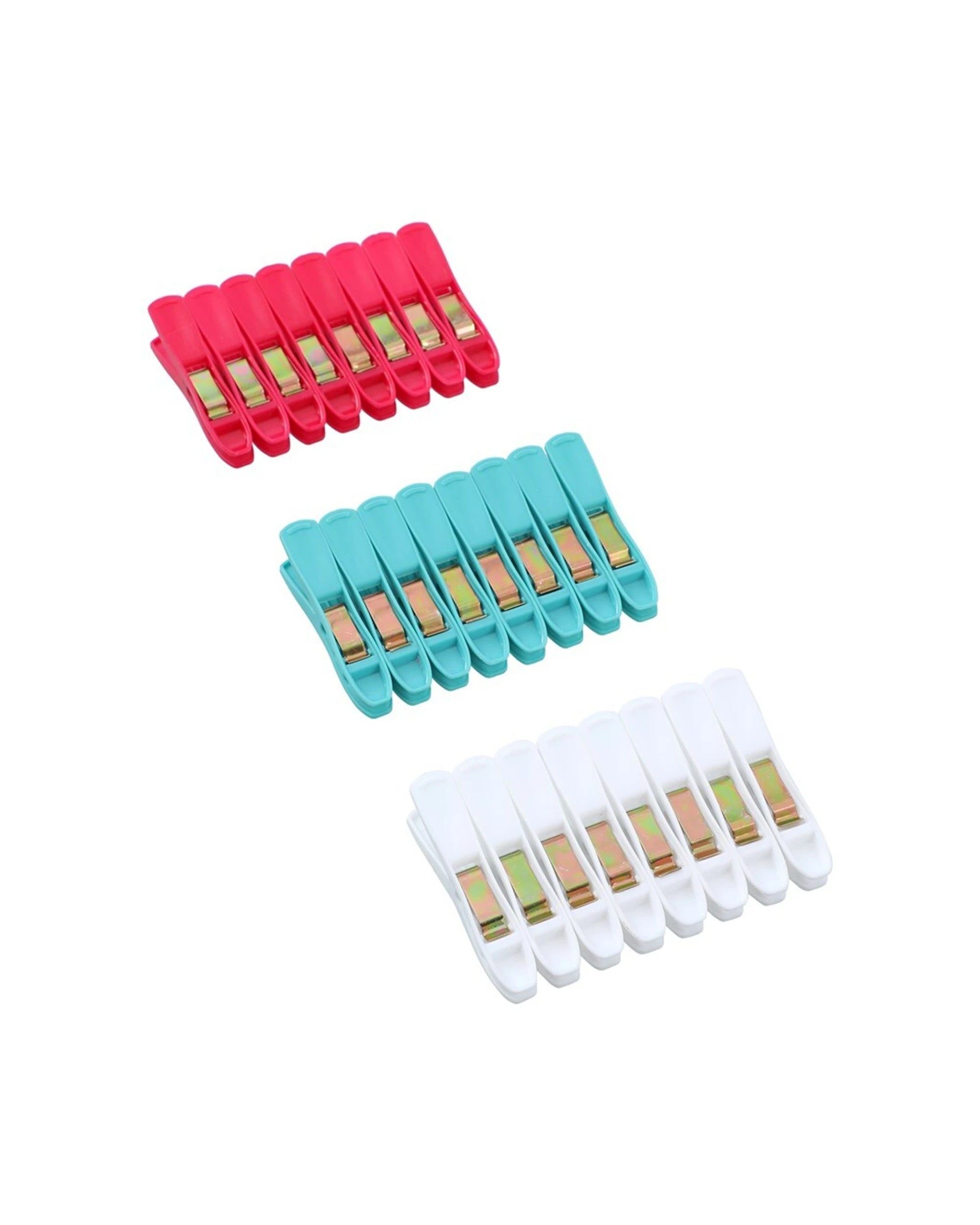 3 Boxsweden 6x 24PK Hangit Strong Grip Clothes Pegs Clips UV Resistant Anti-Resistant - Multi, 3 of 5