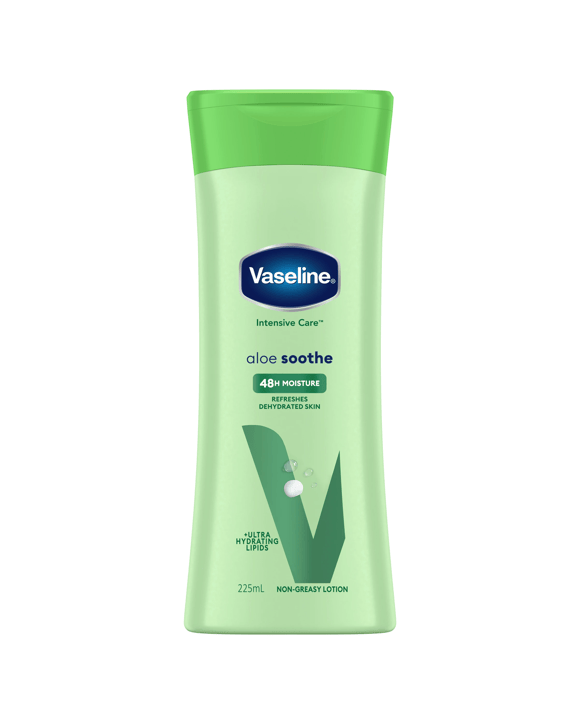 Vaseline Intensive Care Aloe Soothe Body Lotion 225ml - Ultra Hydrating Lipids