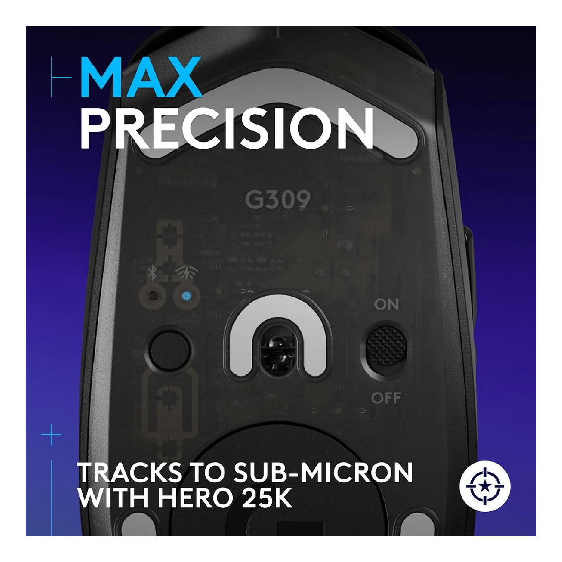 10 Logitech G G309 LIGHTSPEED Wireless Gaming Mouse - Black, 10 of 10