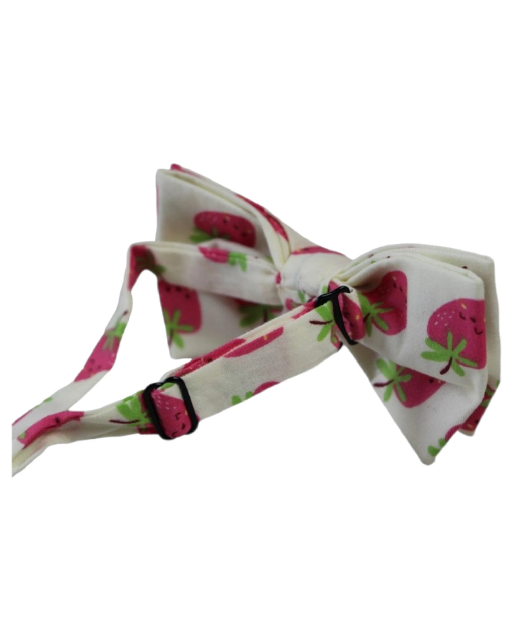 2 Zasel Mens Strawberry Fruit Patterned Bow Tie - Multi, 2 of 4