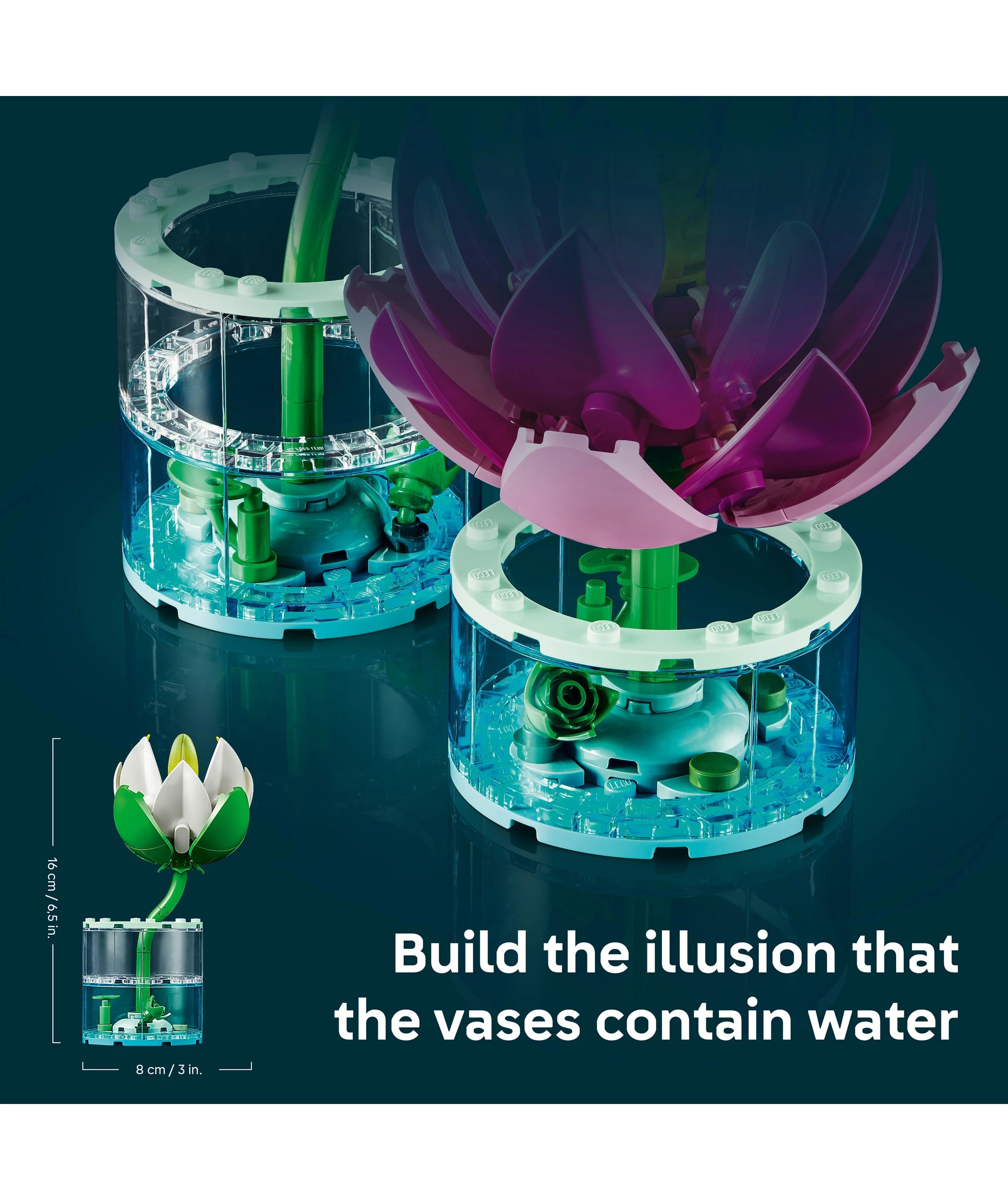 6 LEGO Botanicals Water Lilies 11511, 6 of 10