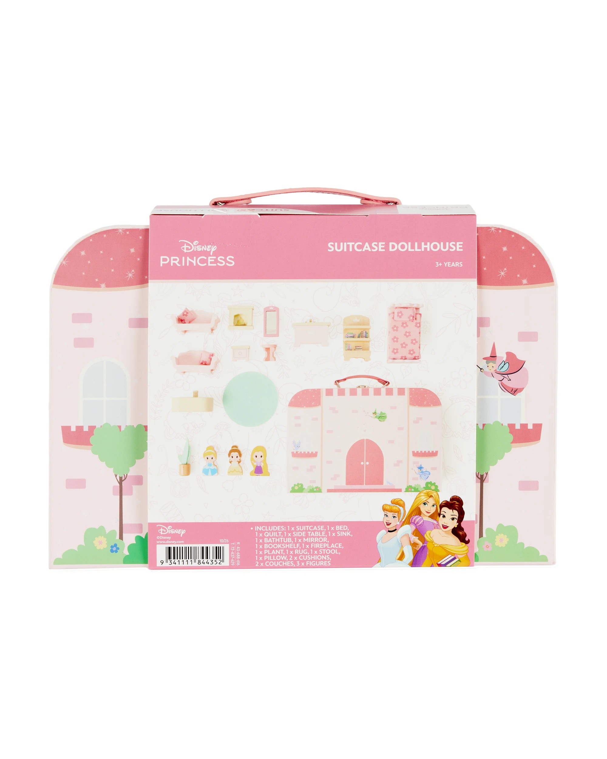 10 Disney Princess Suitcase Dollhouse Playset, 10 of 10