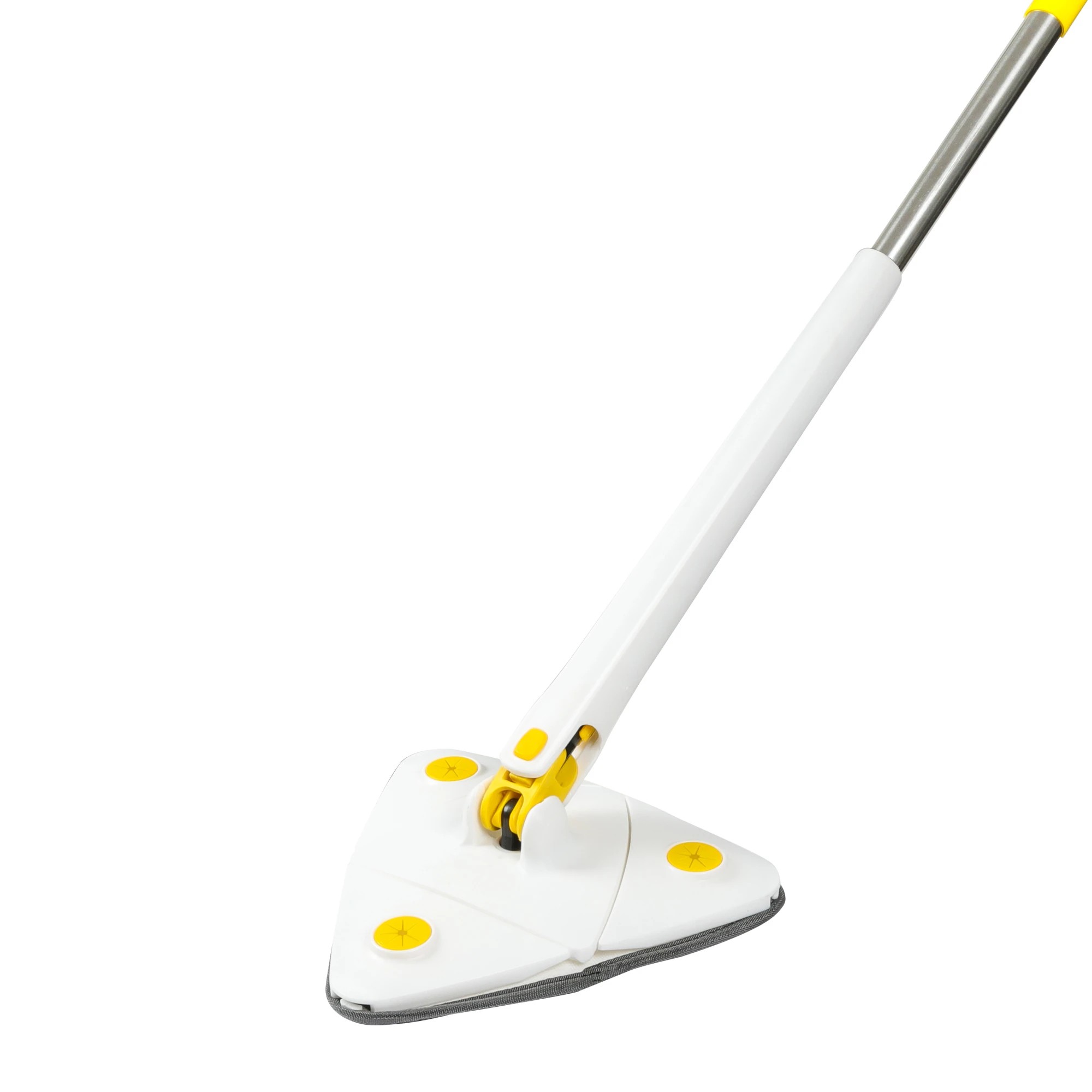 1 Cleanflo 360Degree Rotatable Cleaning Mop With 5PCS Mop Pads - White, 1 of 7