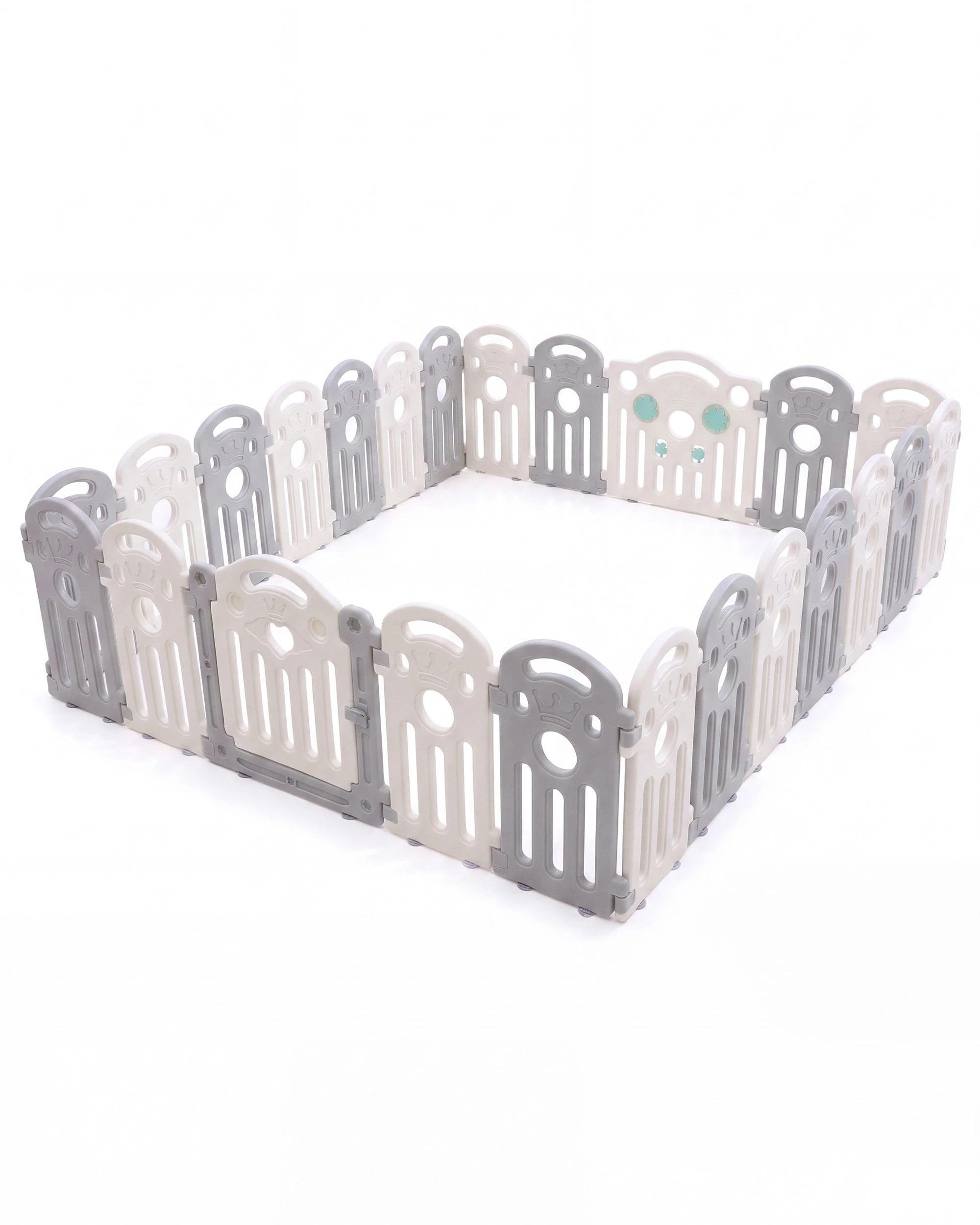 3 Playpals Baby Playpen Kids Safety Gate Toddler Fence 24 Panels, 3 of 10