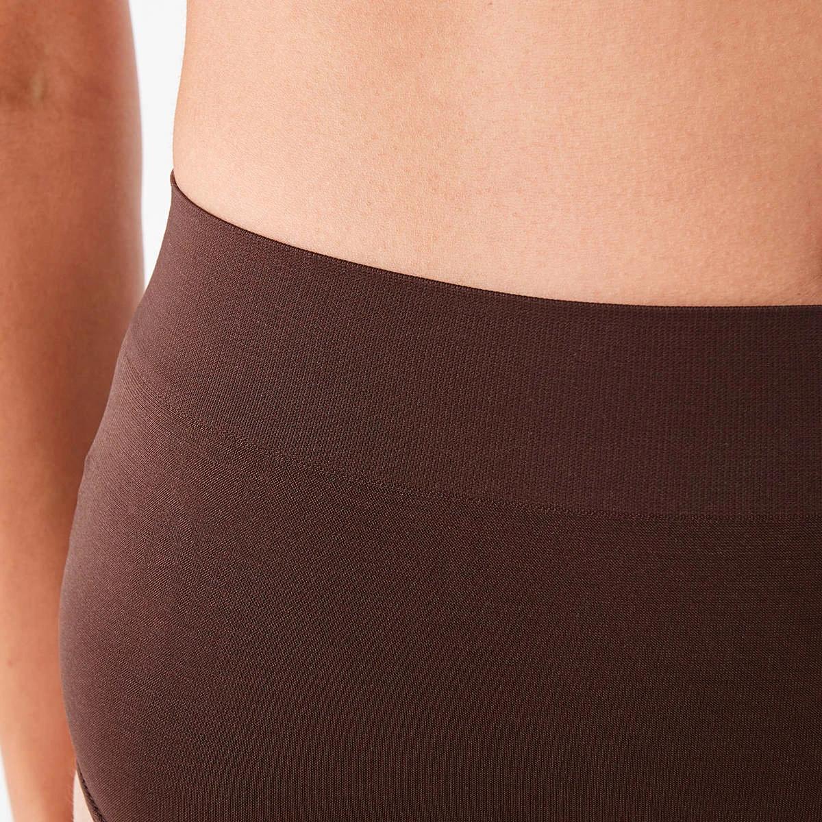8 3 Pack Ultra Smooth Seamfree Full Briefs LILLY PINK, HYDRANGEA, CHOCOLATE FUDGE, 8 of 8