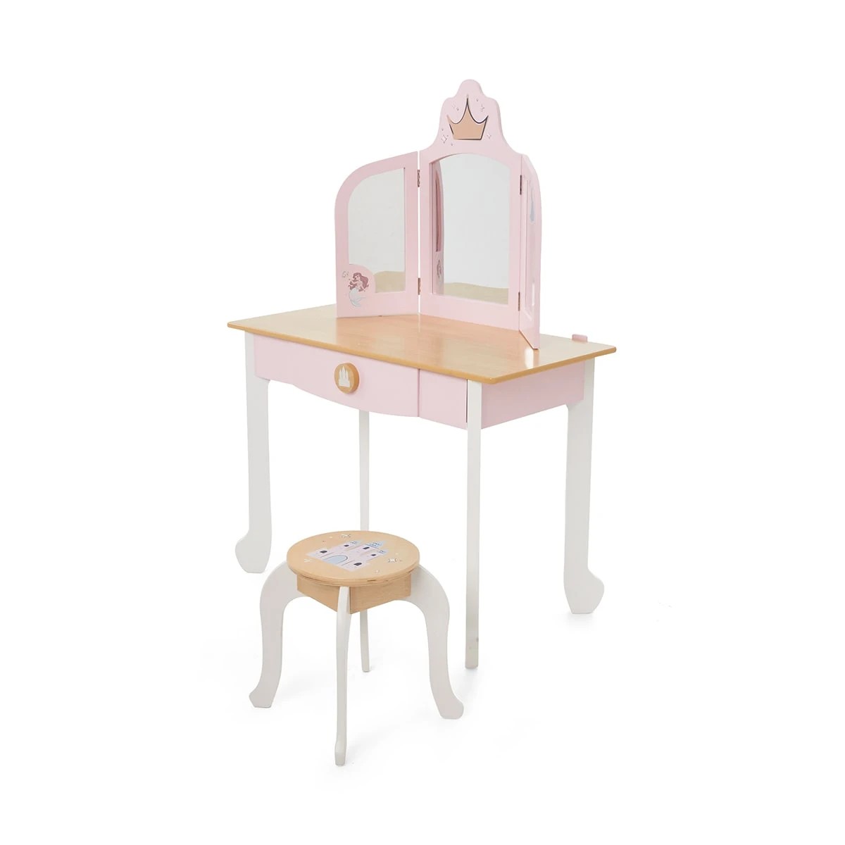 3 Disney Princess Wooden Princess Vanity, 3 of 11