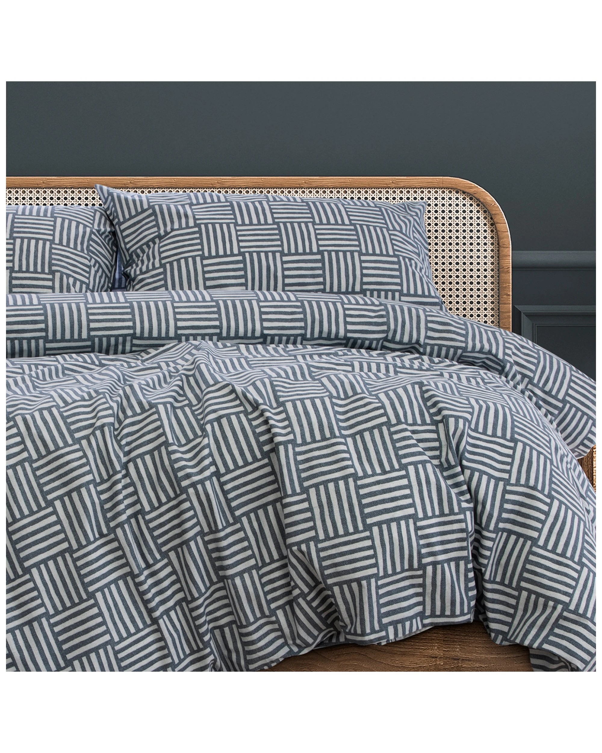 2 Ardor Fletcher Quilt Cover Set - Polyester Cotton Bedding - Queen Size
 - Queen Bed, 2 of 4