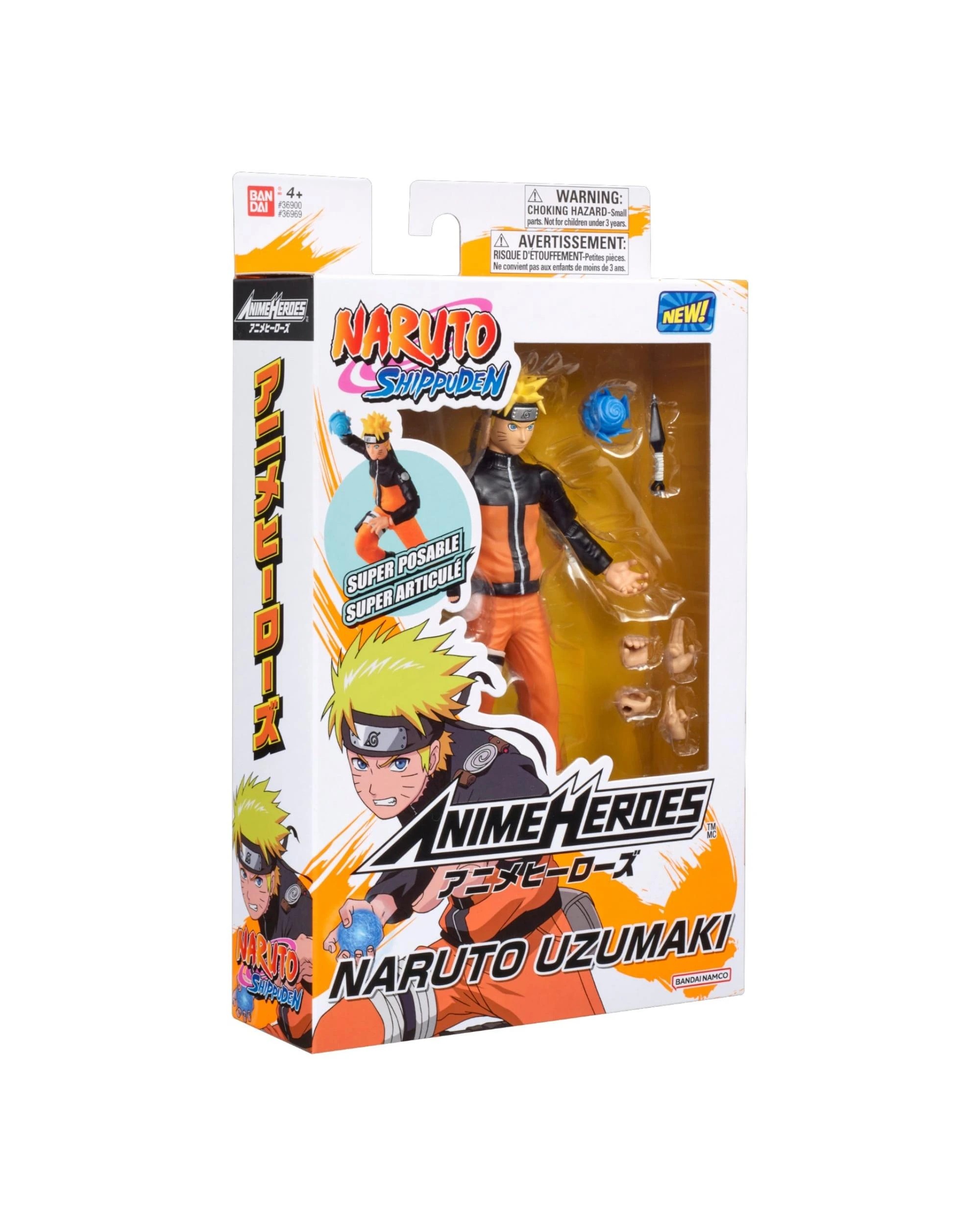 4 Anime Heroes Naruto: Uzumaki Naruto - Renewal Version, 4 of 10