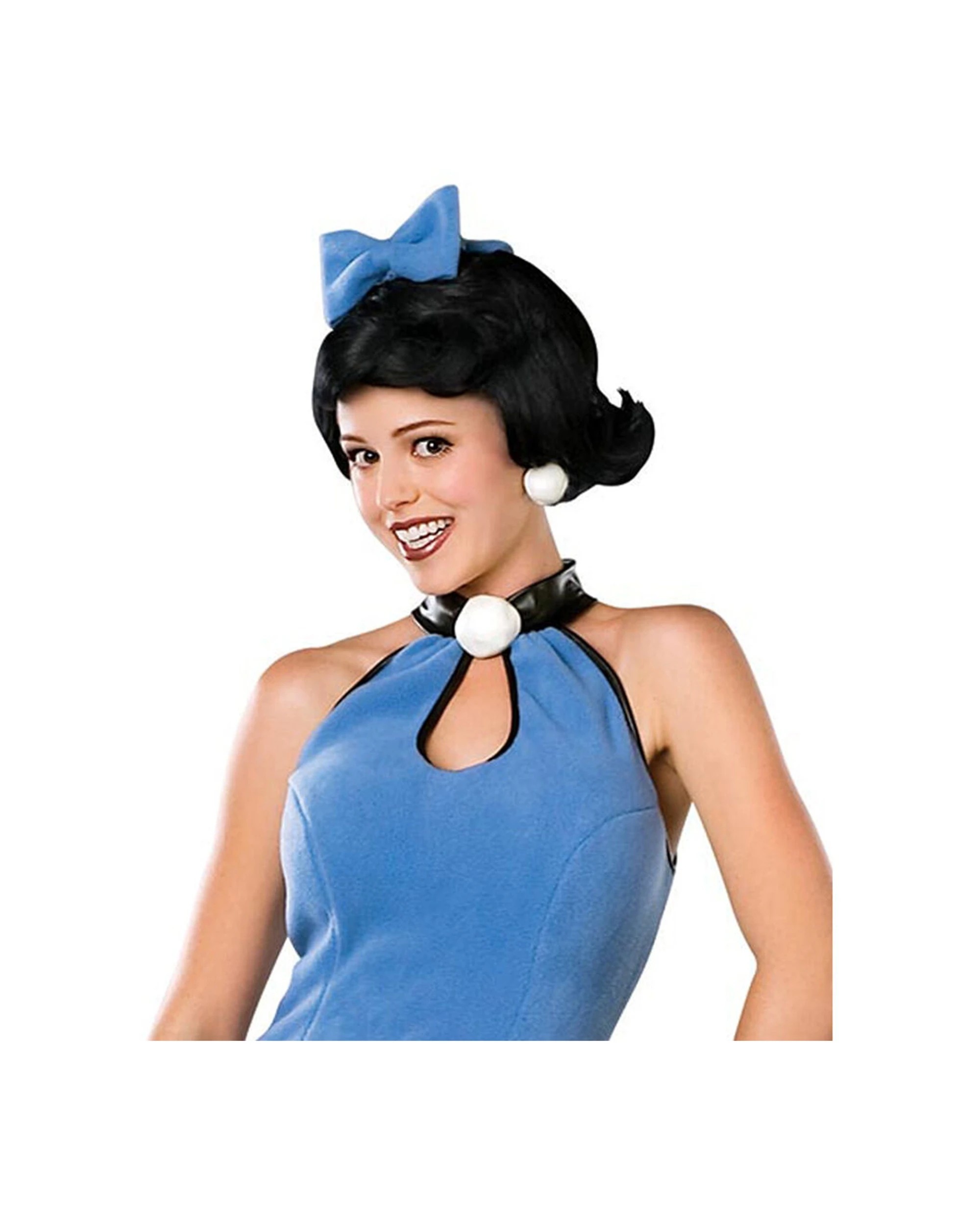 2 Rubies Betty Rubble Deluxe Womens Dress Up Costume Size M - Blue, 2 of 3