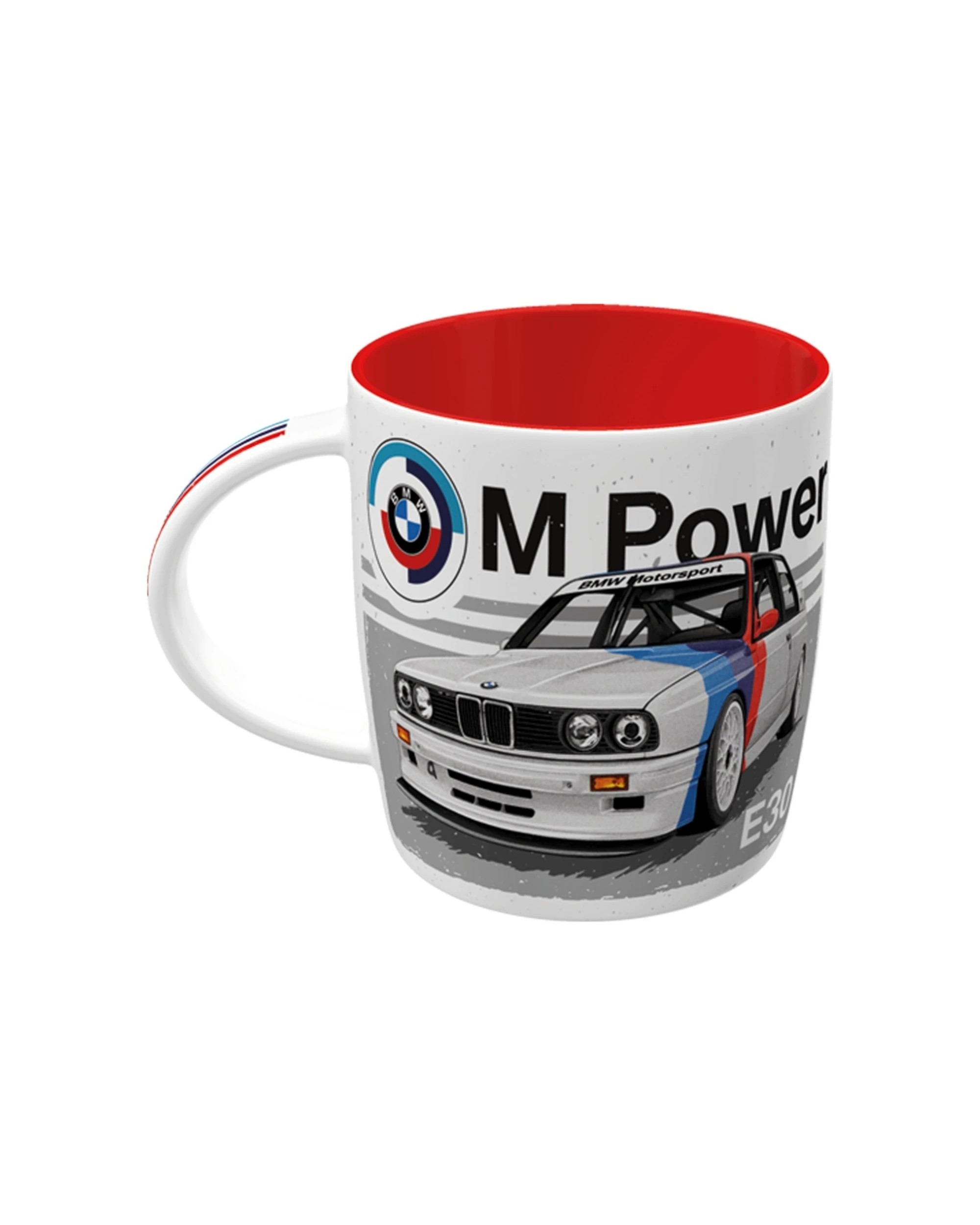 4 Nostalgic-Art Ceramic Mug 330ml Mug - BMW M Power Car - Multi, 4 of 5