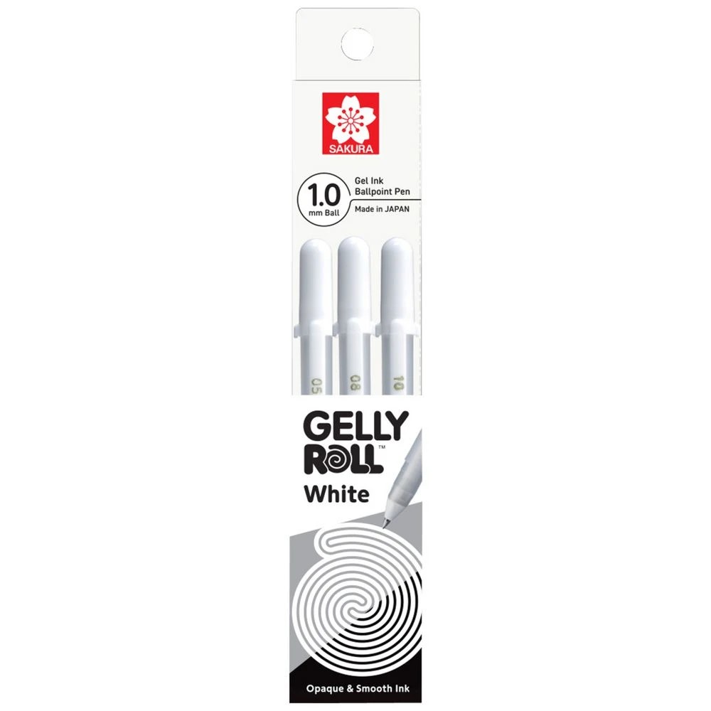 1 Sakura Gelly Roll Pen White 3 Pack, 1 of 4