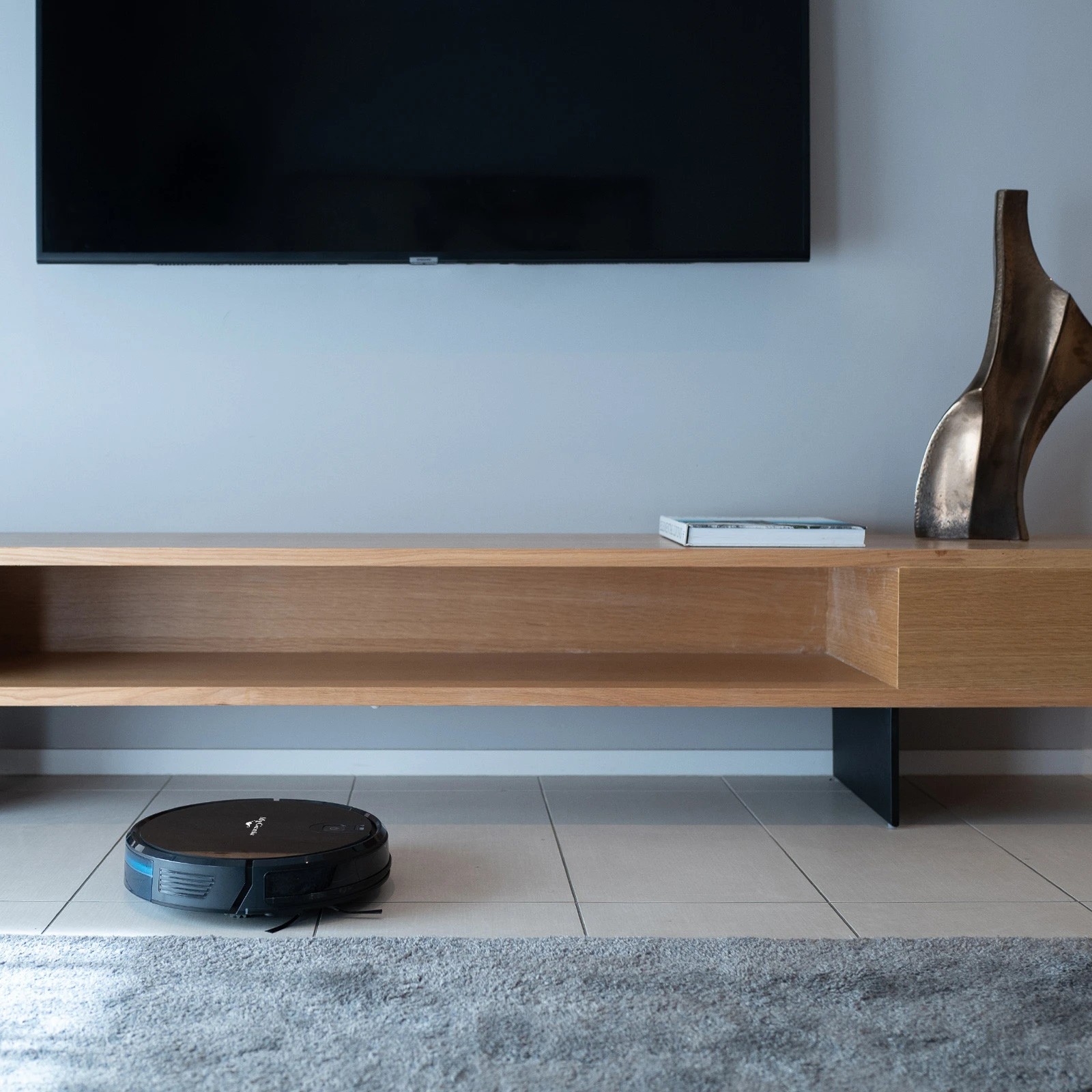 8 MyGenie XSonic Wifi Pro Robotic Vacuum Cleaner Carpet Wet Dry Mopping - Black, 8 of 10