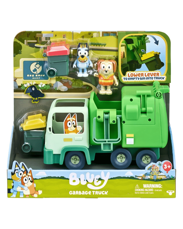 Bluey Garbage Truck Pla
