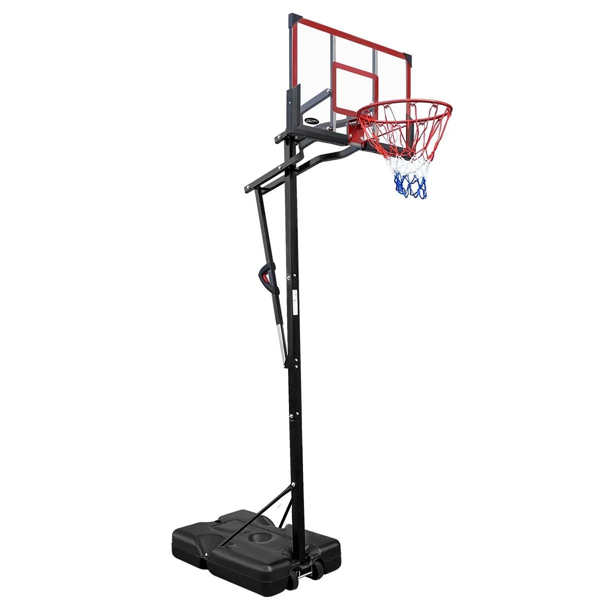 2 Ausway Basketball Hoop Stand System Ring Portable Height, 2 of 4