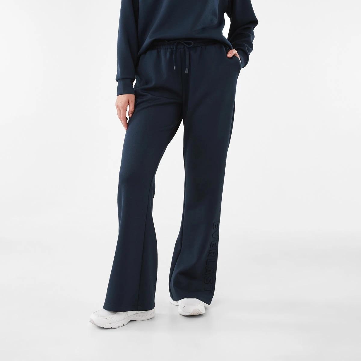 1 Everlast Womens Scuba Flare Trackpants Mood Indgo, 1 of 7
