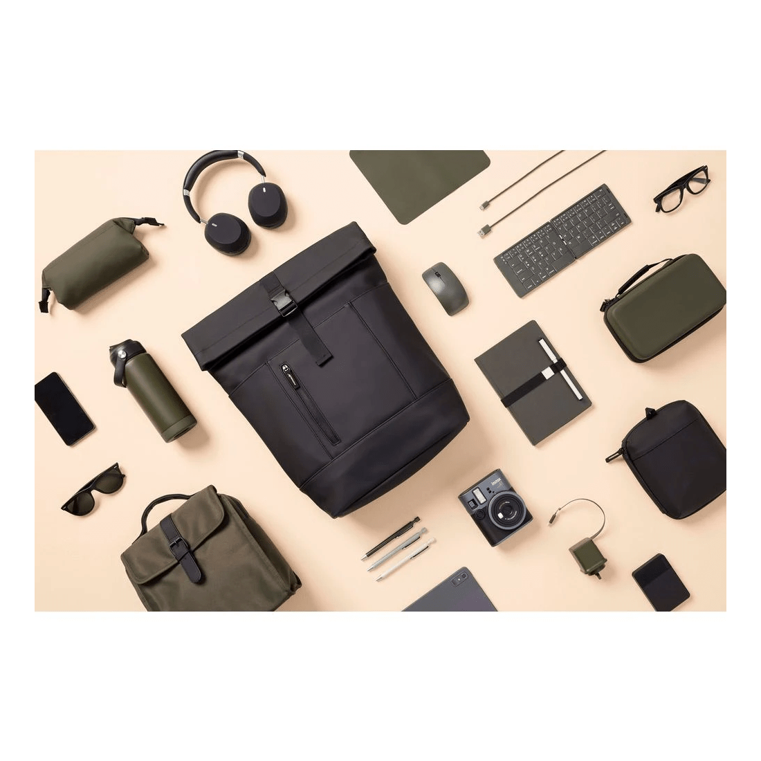 4 Otto On The Go Ballpoint Pen Green 3 Pack, 4 of 4