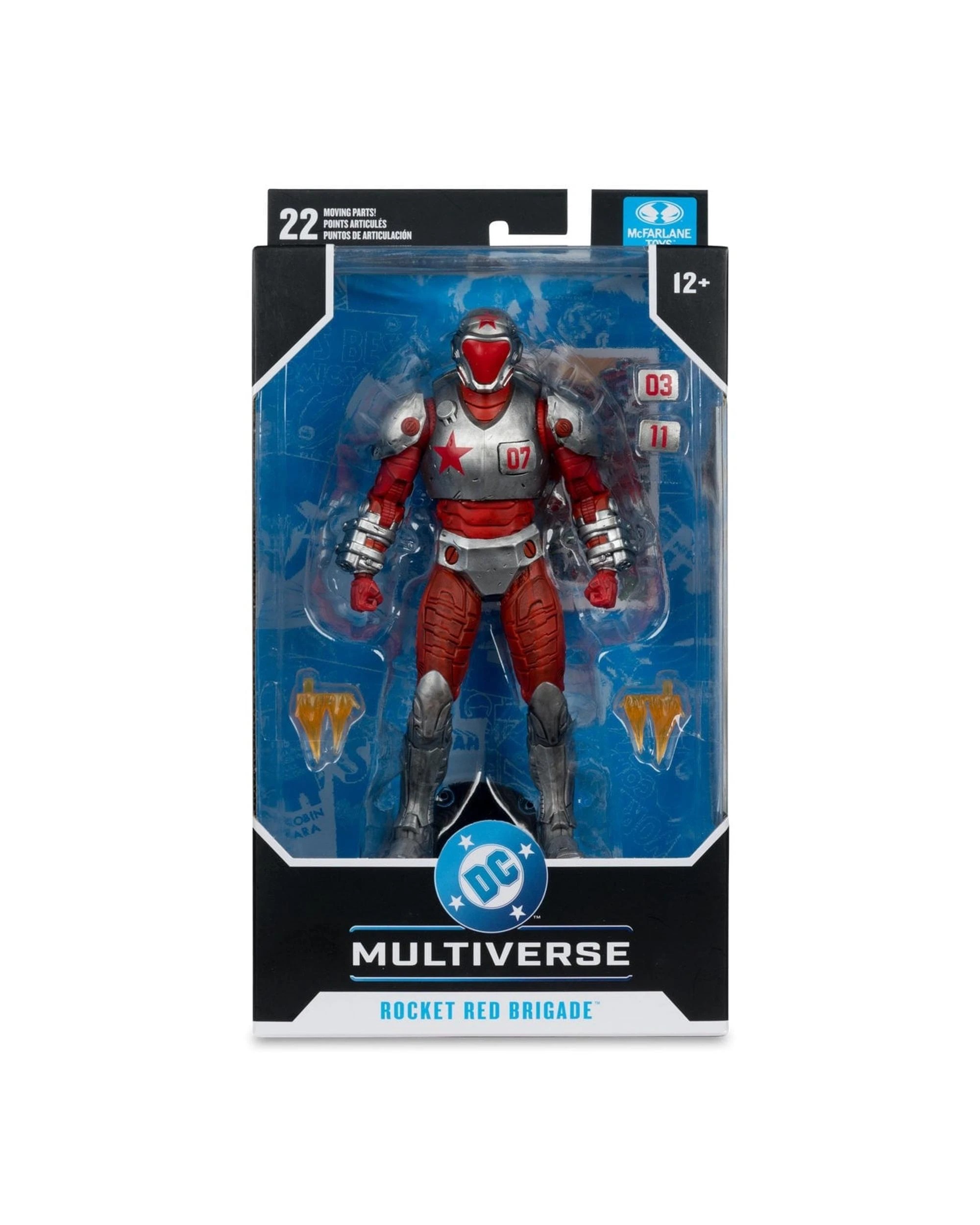7 DC Multiverse Justice League: Generation Lost Rocket Red Brigade 7 inch Action Figure, 7 of 9