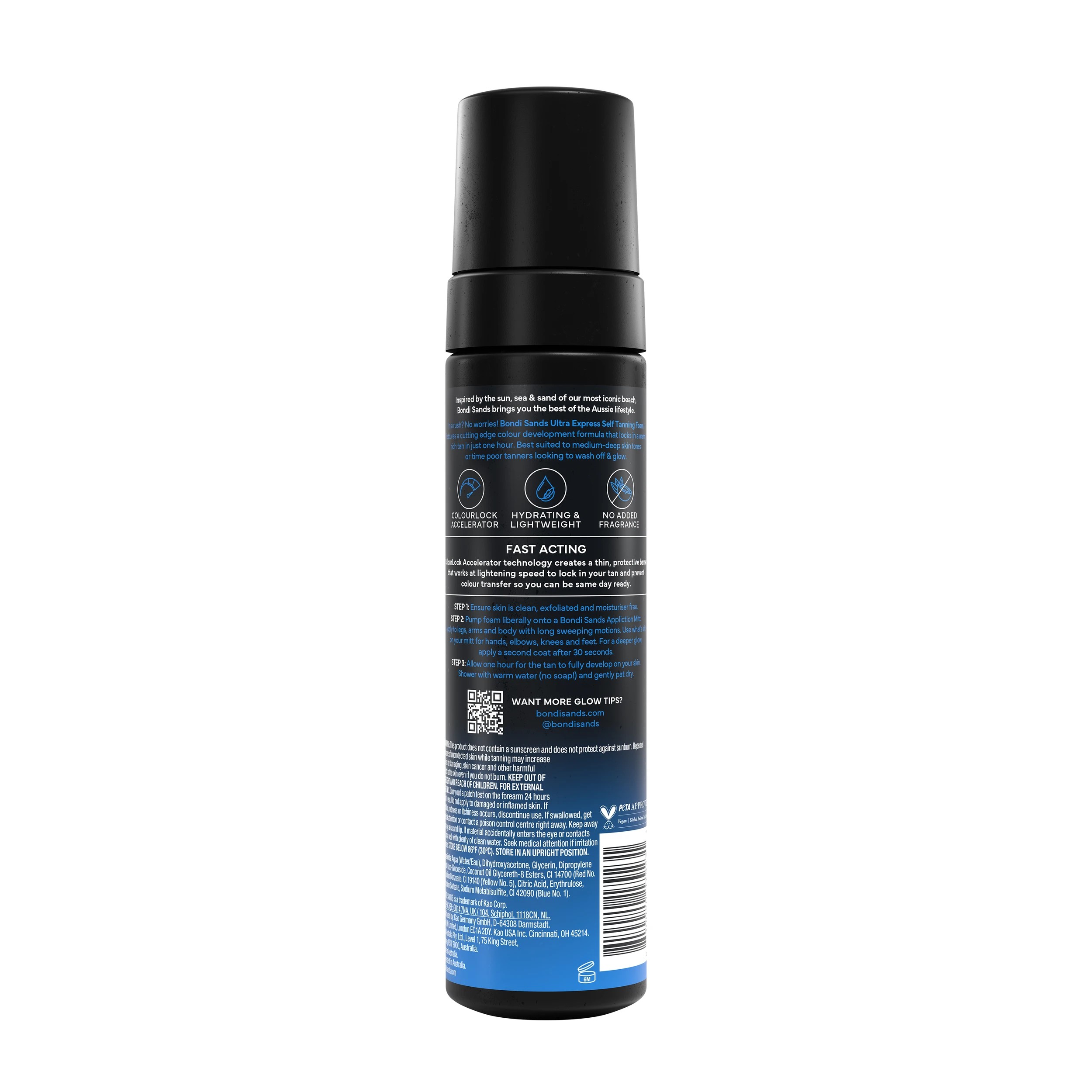 2 Bondi Sands Ultra Express Self Tanning Foam 200ml - Ultra Dark, 2 of 2