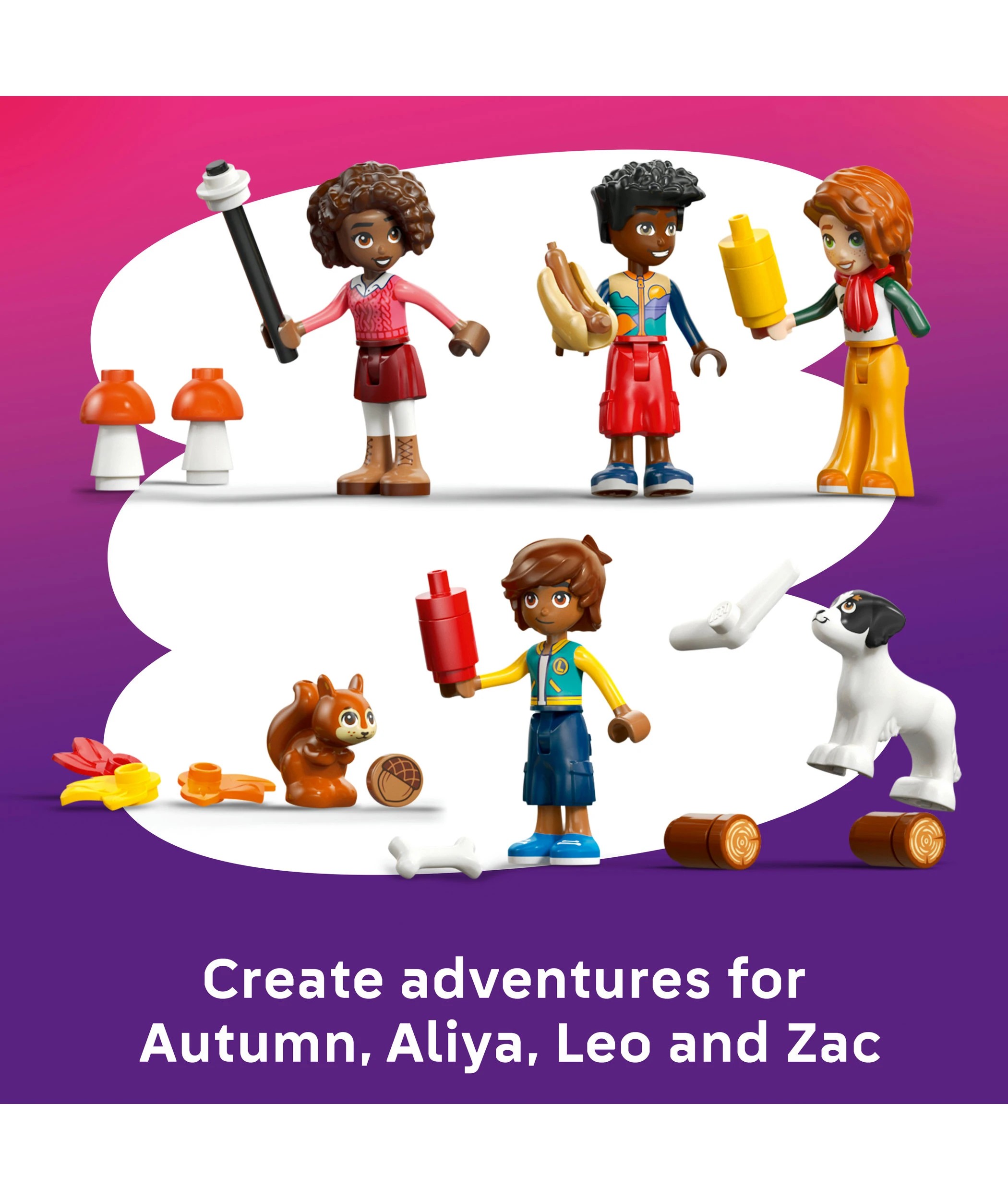 6 LEGO Friends Cosy Autumn Forest Cabin 42705, 6 of 9
