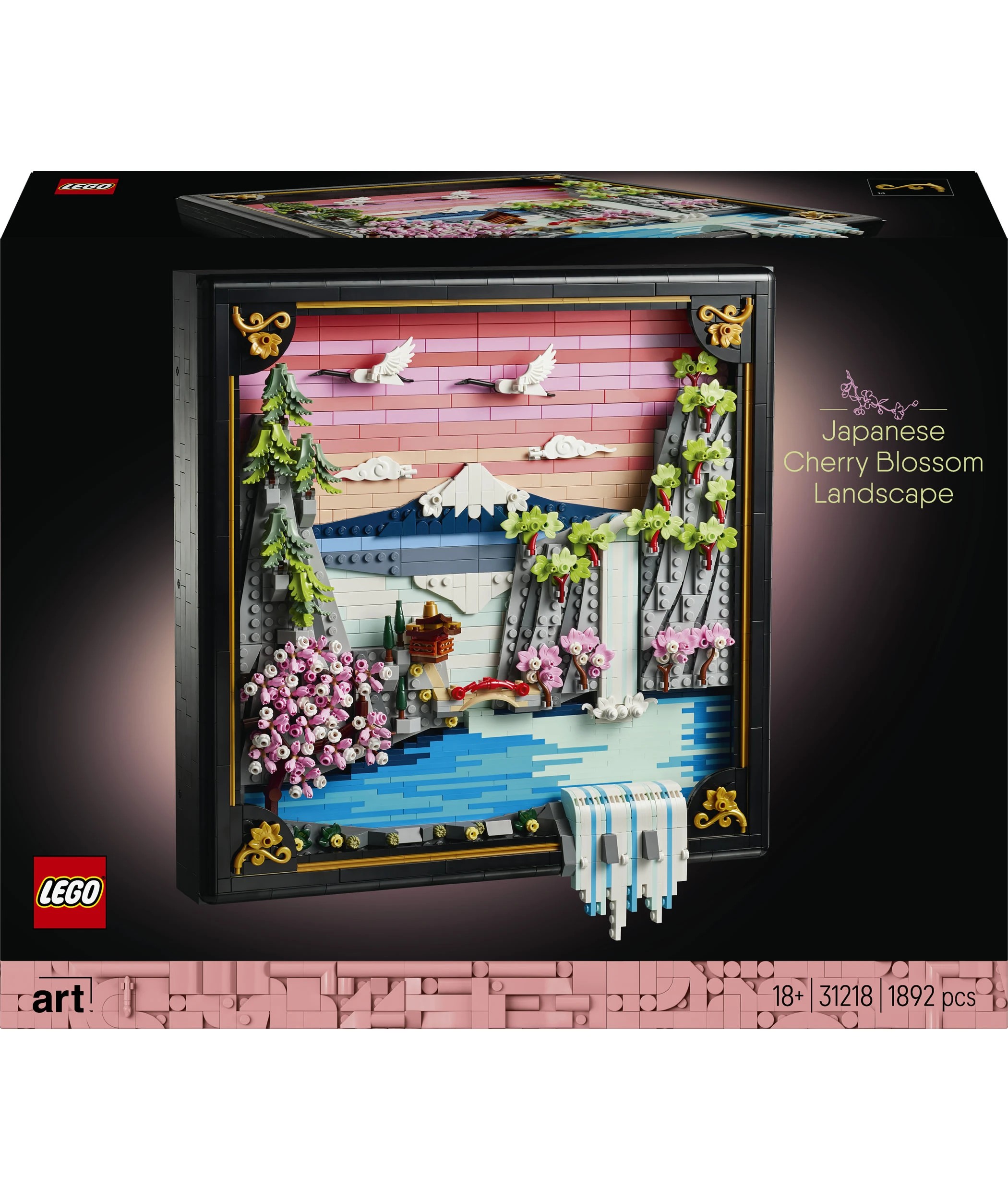 1 LEGO ART Japanese Cherry Blossom Landscape 31218, 1 of 10