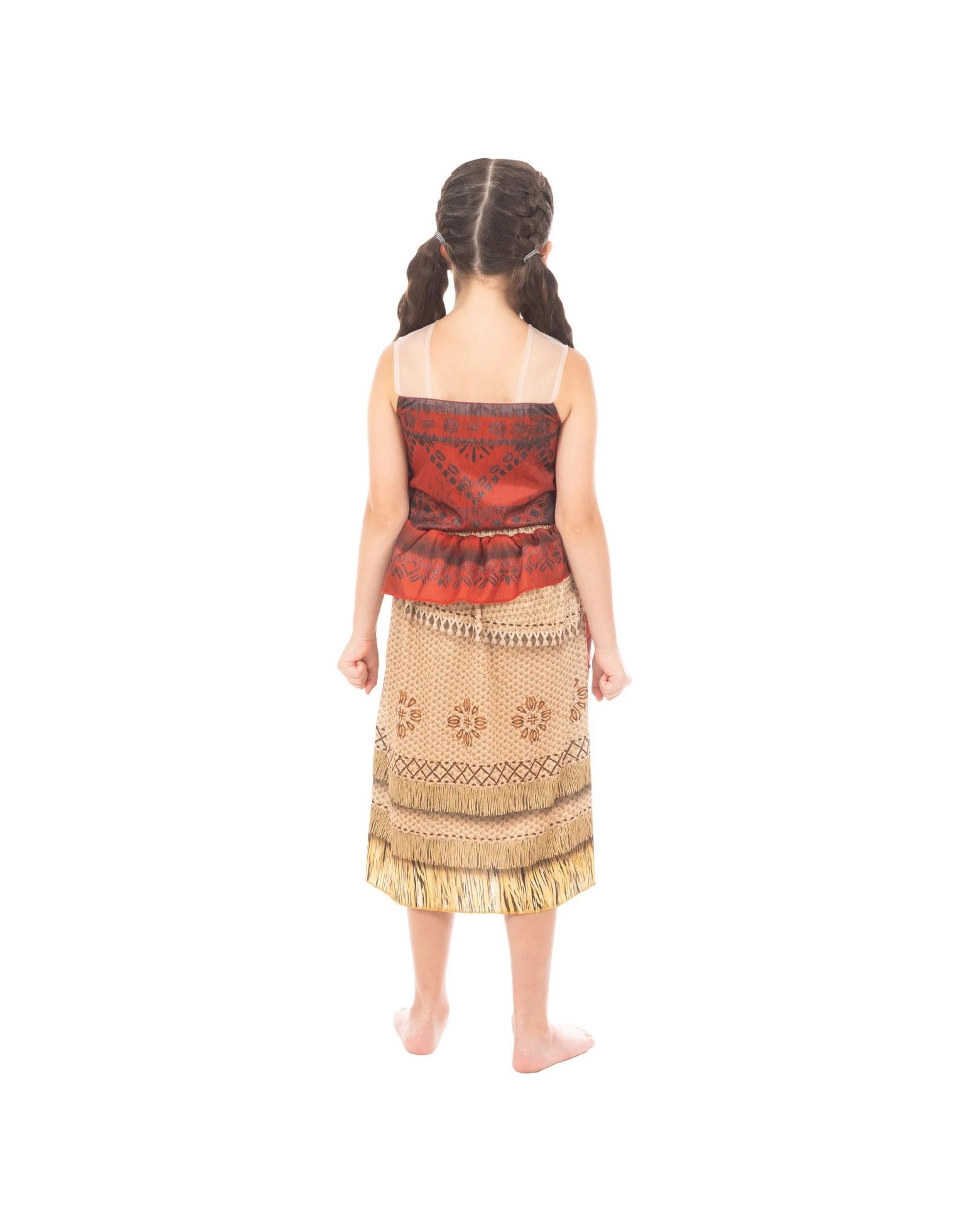 4 Disney Moana - Live Action -  Deluxe Child Costume Size 3-5 Years, 4 of 4