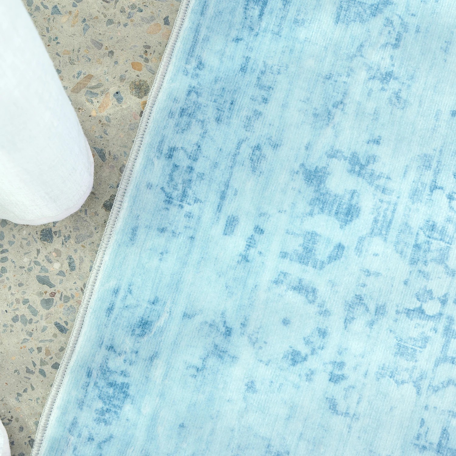 5 Common Ground Rugs Opaline 220x150cm - Medium Power Loomed Washable Floor Rug - Blue, 5 of 9