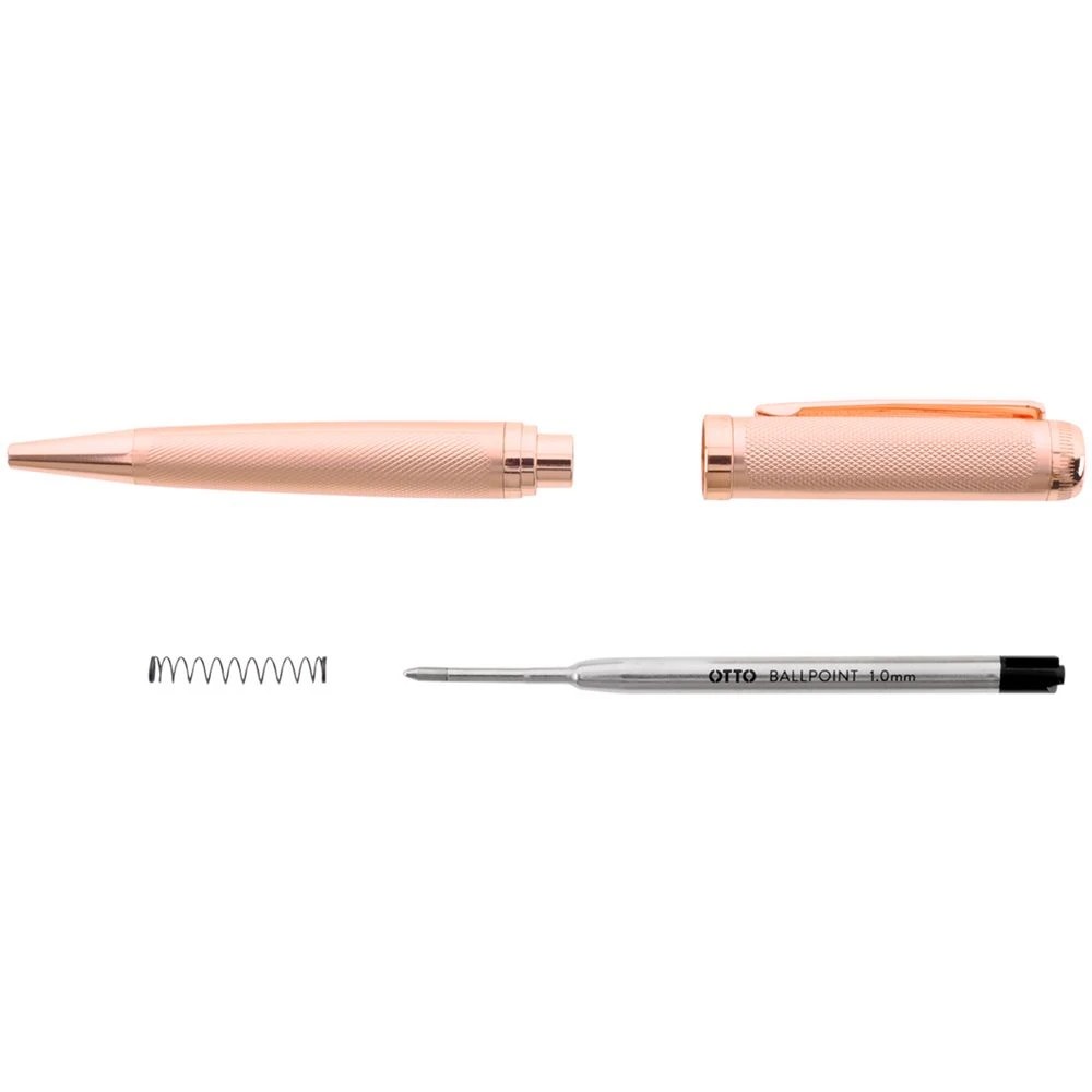 6 Otto Premium Paris Ballpoint Pen 1mm Rose Gold, 6 of 7