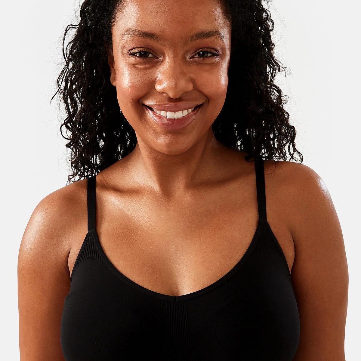 4 Seamfree Sculpting Crop Top Black, 4 of 6