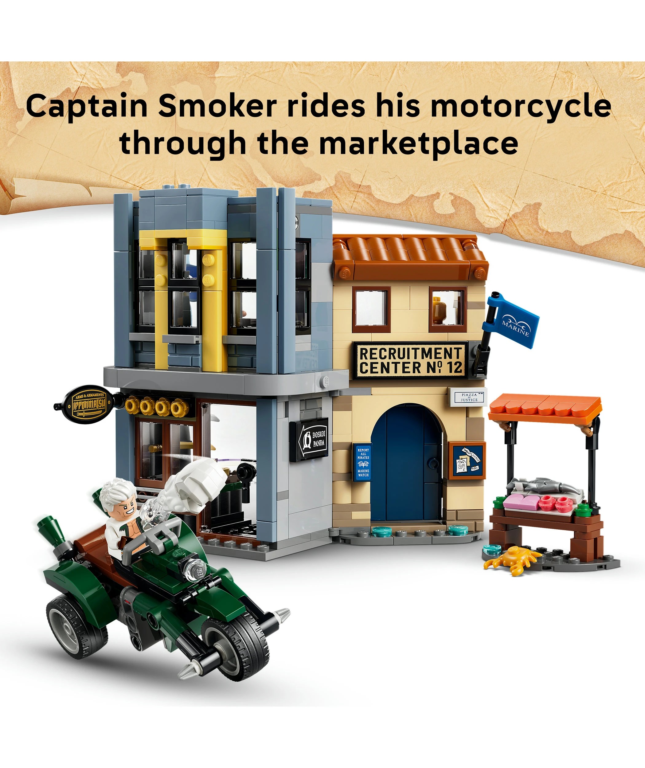 4 LEGO ONE PIECE Showdown with Captain Smoker 75642, 4 of 10