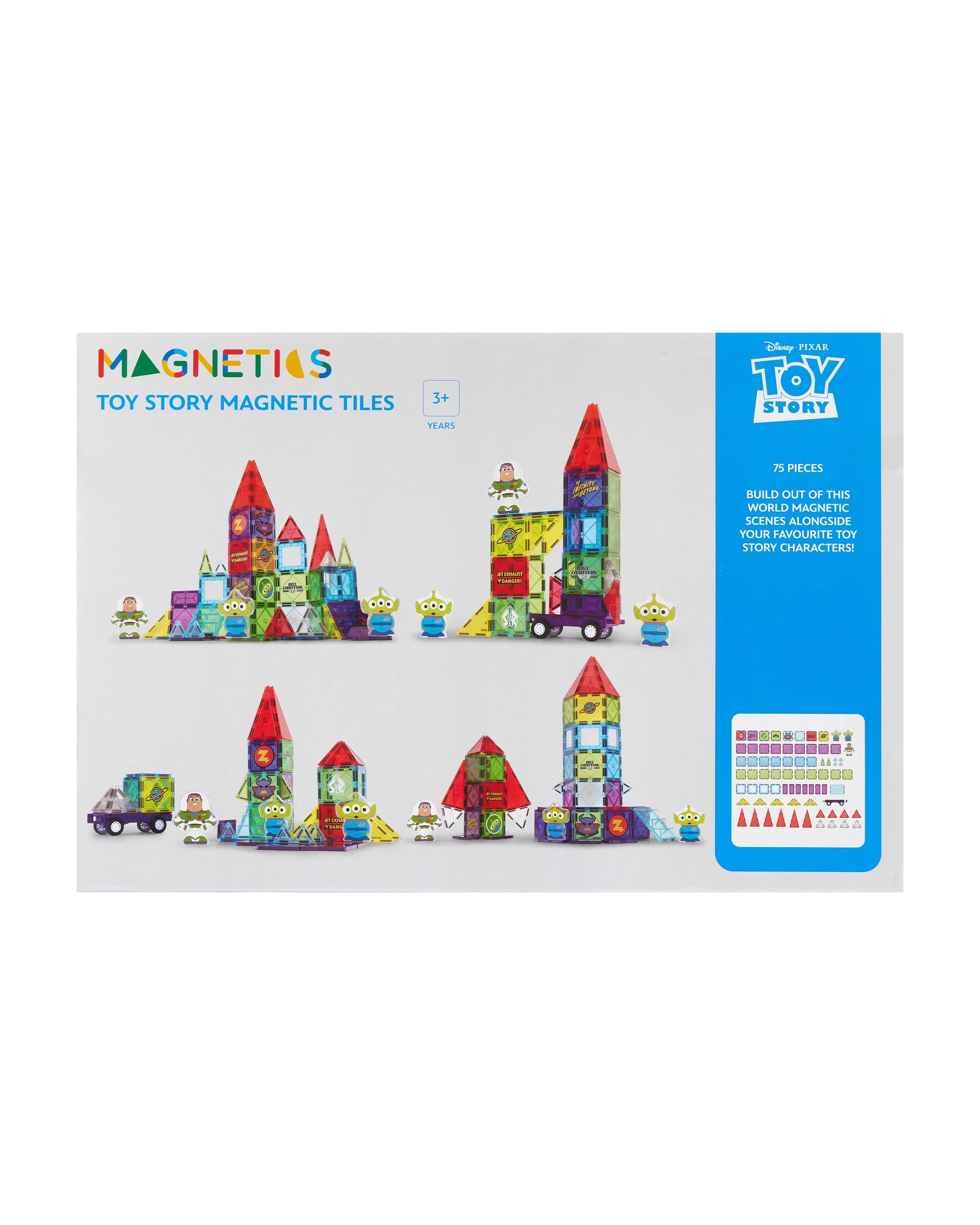 7 75 Piece Disney Pixar Toy Story Magnetic Tiles, 7 of 7