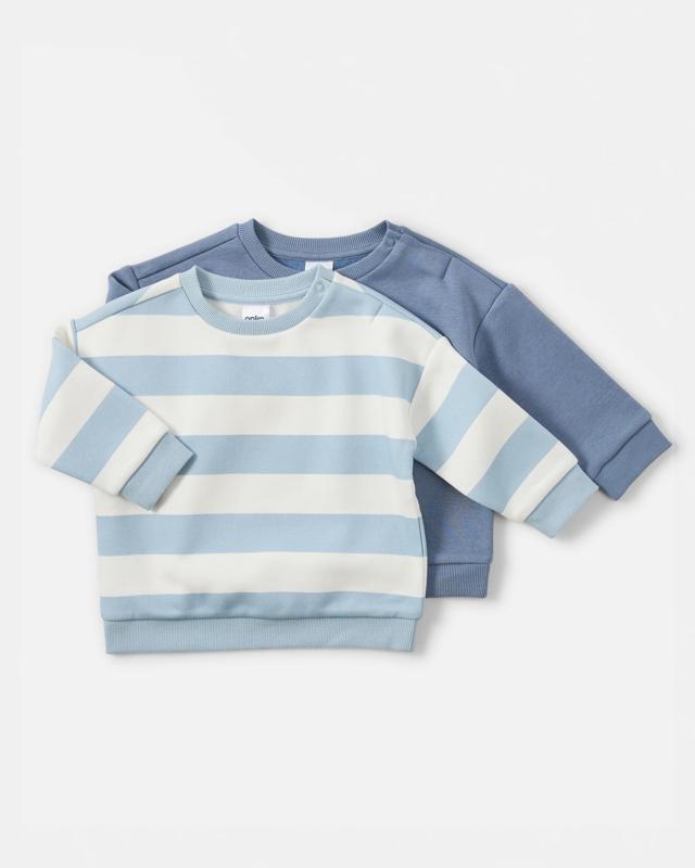 2 Pack Drop Shoulder Sweats