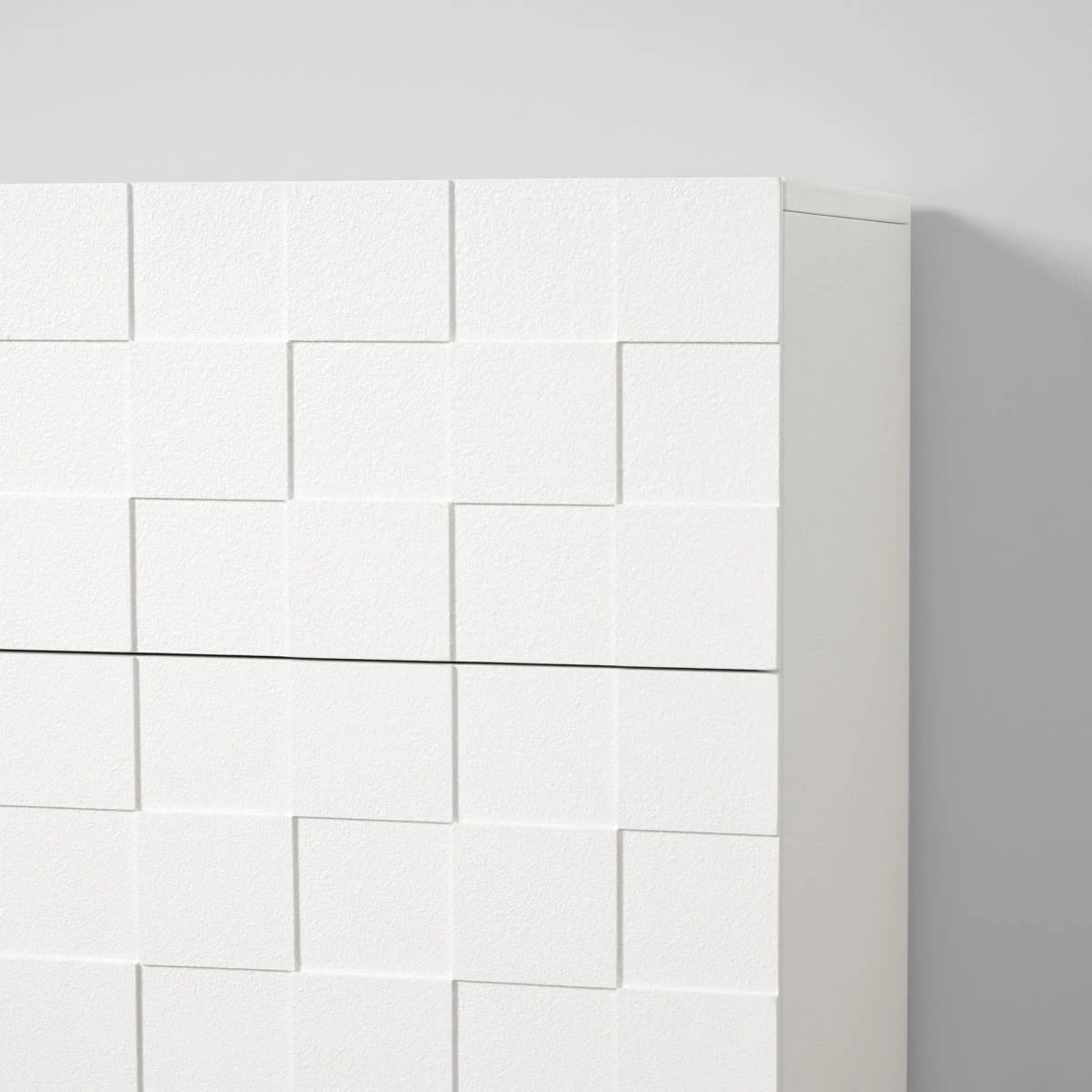 6 Chase Check 3 Drawer Chest - White, 6 of 9