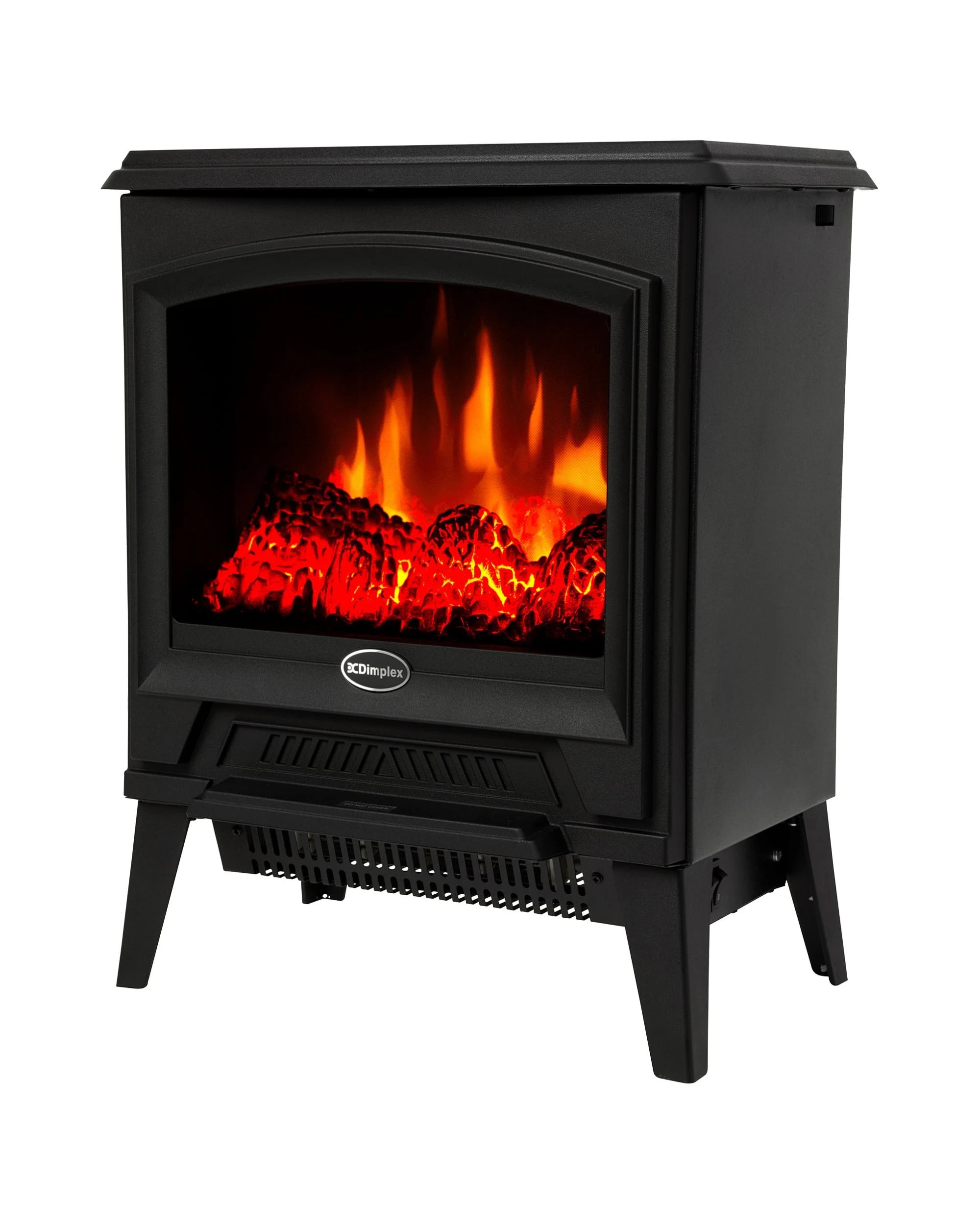 2 Dimplex 2kW Casper Optiflame Portable Electric Stove - Black, 2 of 8