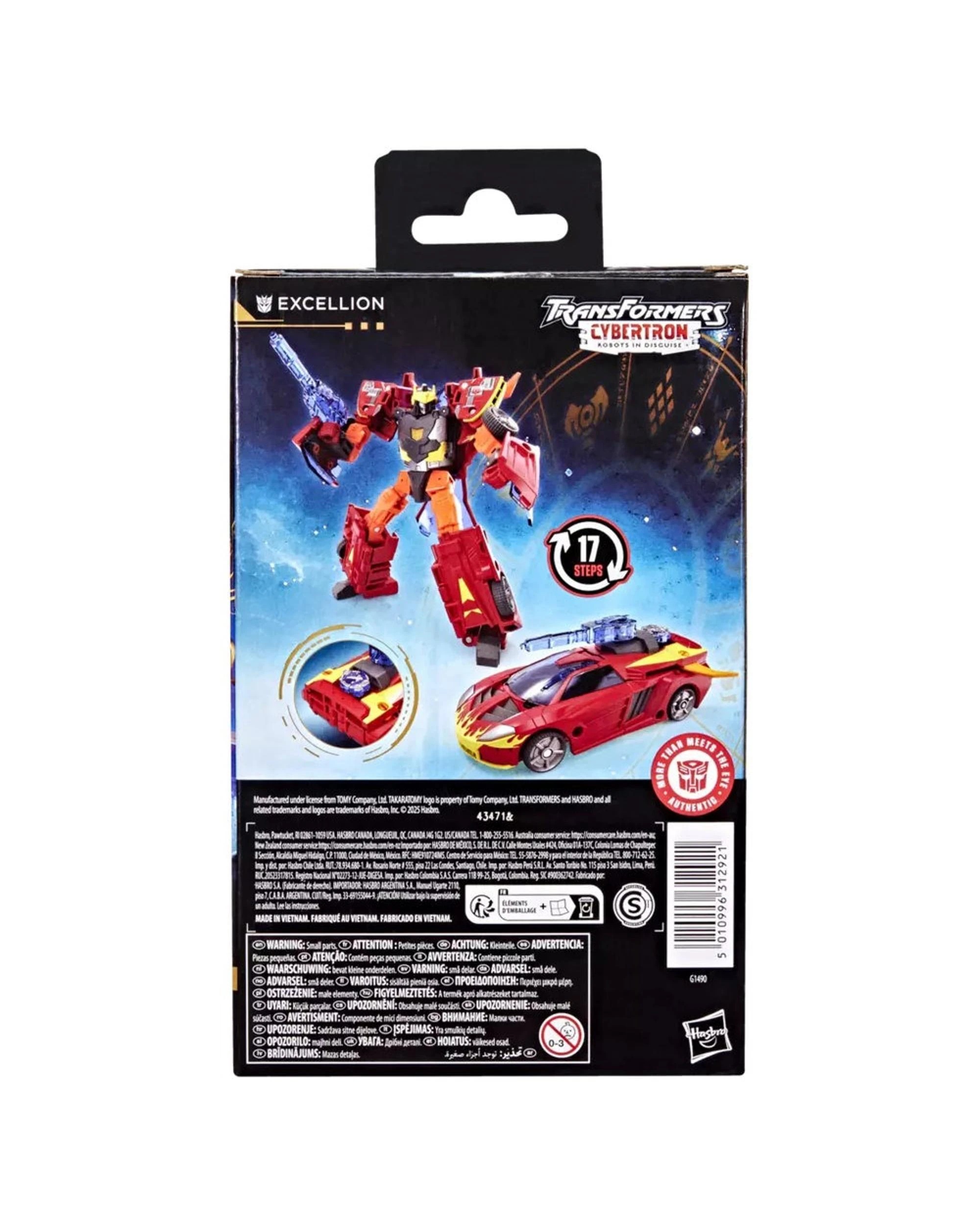 4 Transformers Age of the Primes Deluxe Class: Cybertron Excellion Action Figure, 4 of 4