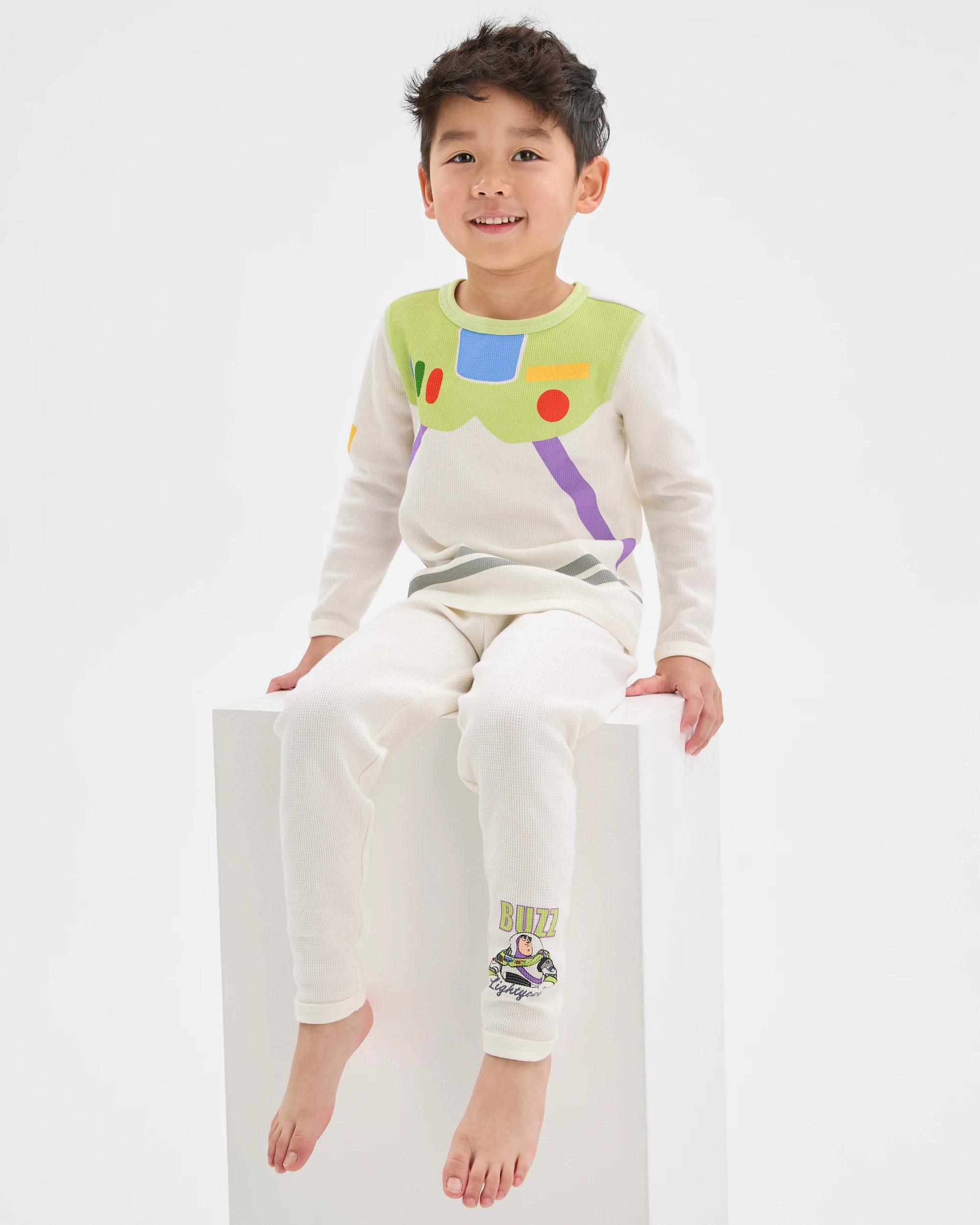 1 Disney Pixar Toy Story Australian Cotton Younger Boys Pyjama Set TOY STORY BUZZ, 1 of 7