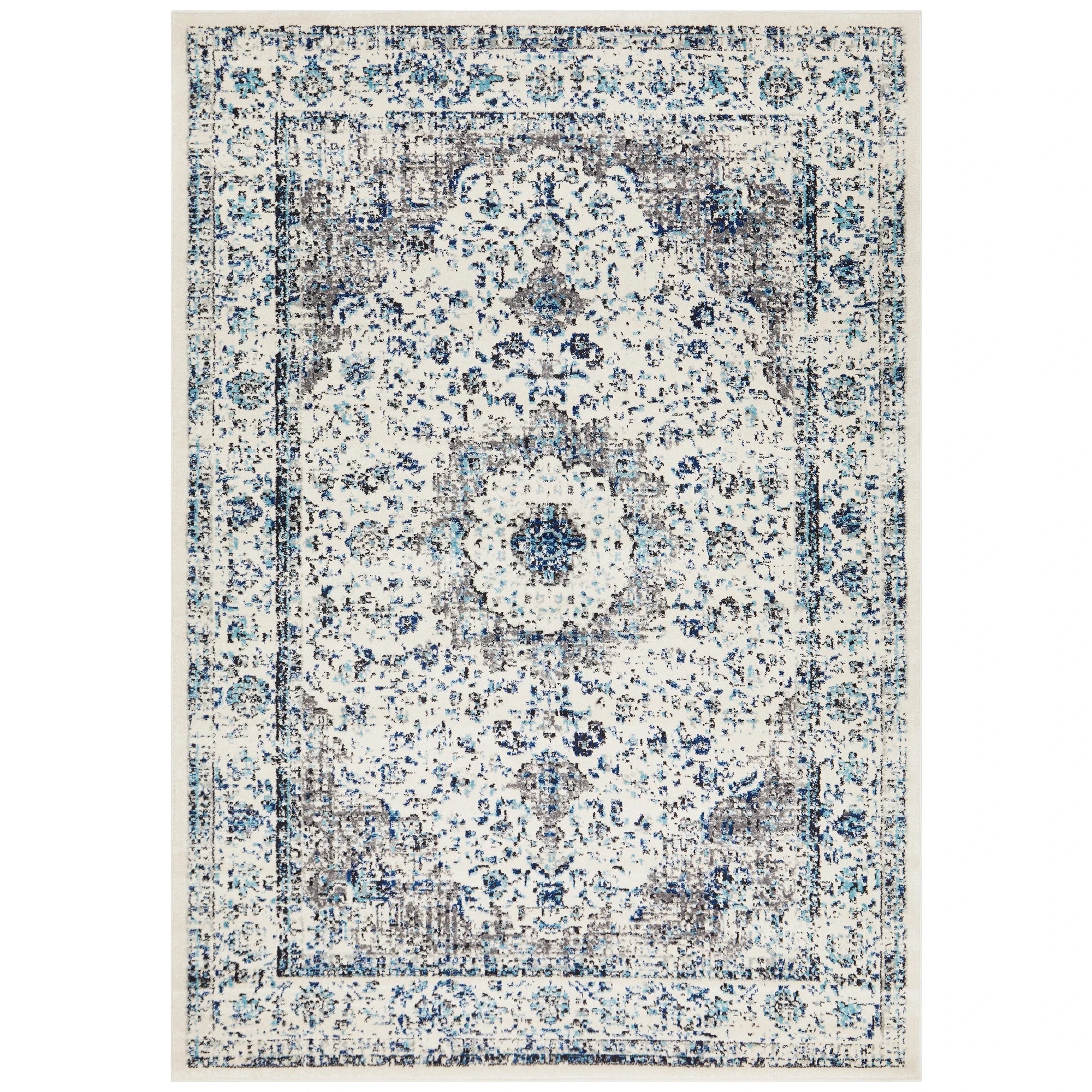 1 Common Ground Rugs Encore 251 400x300cm - Extra Extra Large Floor Rug - White, 1 of 9