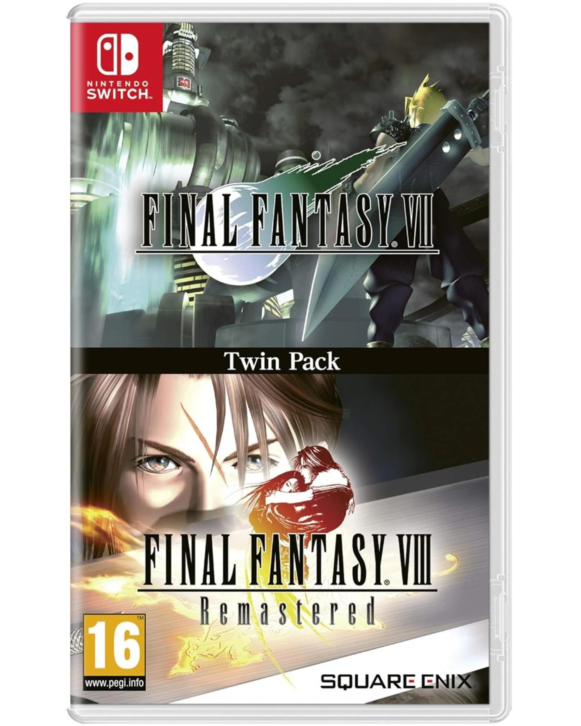 1 Final Fantasy VII and VIII Remastered Twin Pack - Switch - UK Import, 1 of 7