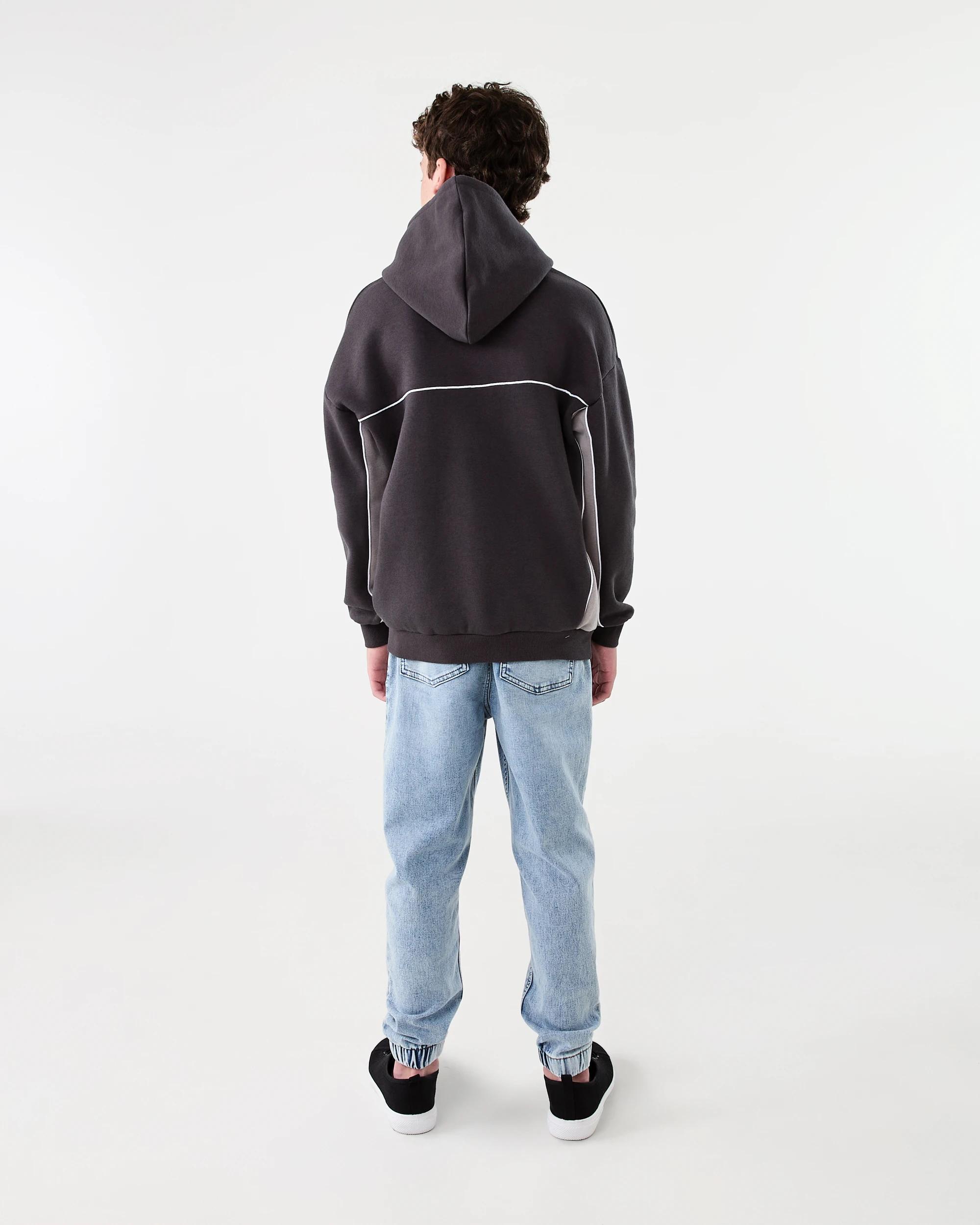 9 Panel Hoodie Blk Sand, 9 of 9