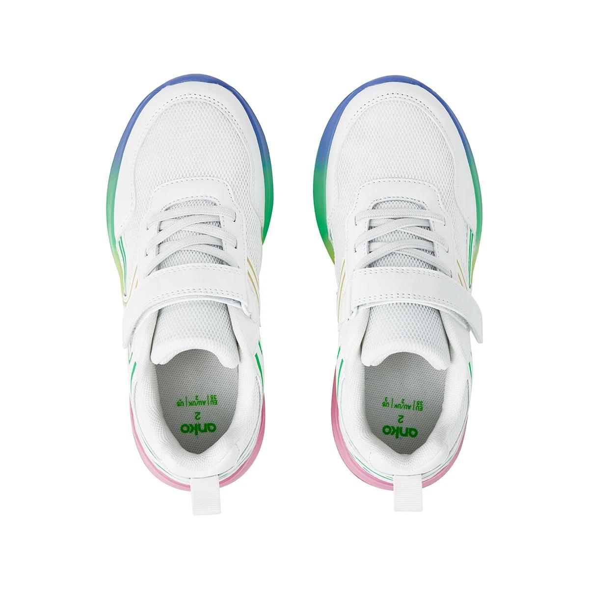 2 Senior Sneakers WHITE Ombre Sole, 2 of 5