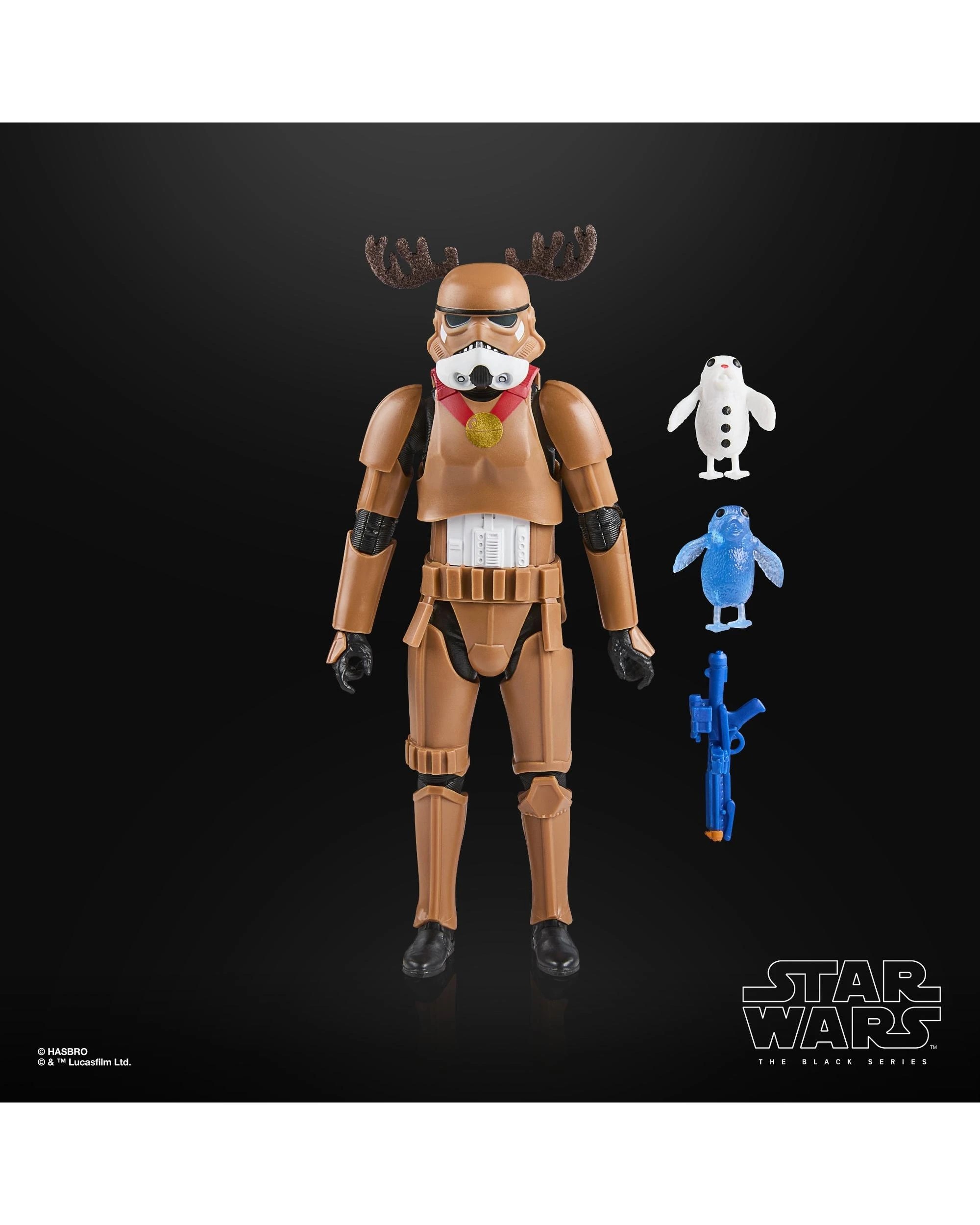 8 Star Wars The Black Series Stormtrooper Holiday Edition Action Figure, 8 of 10